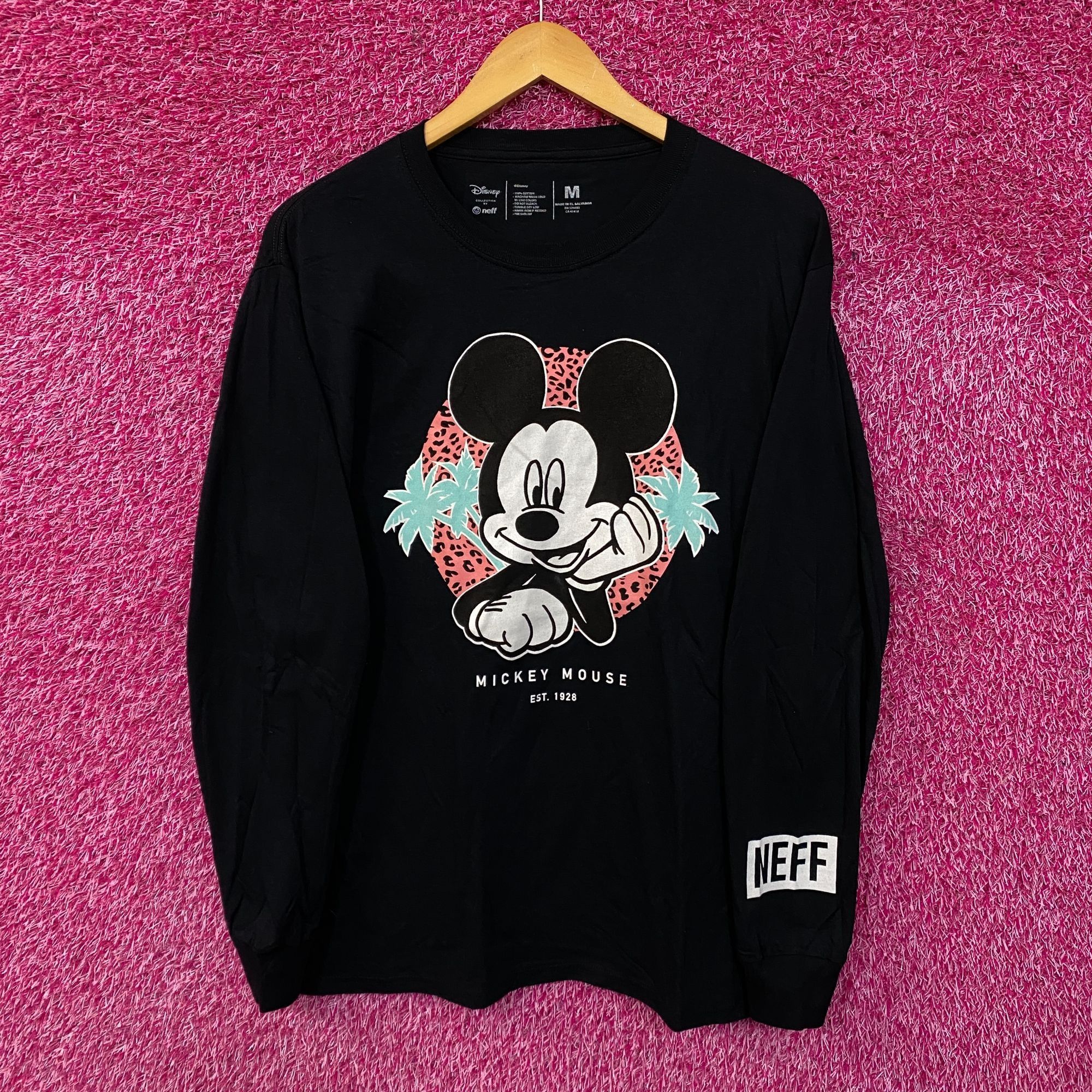 Disney Mickey Mouse Miami Vice L/S shirt size medium Size US M / EU 48-50 / 2 - 1 Thumbnail