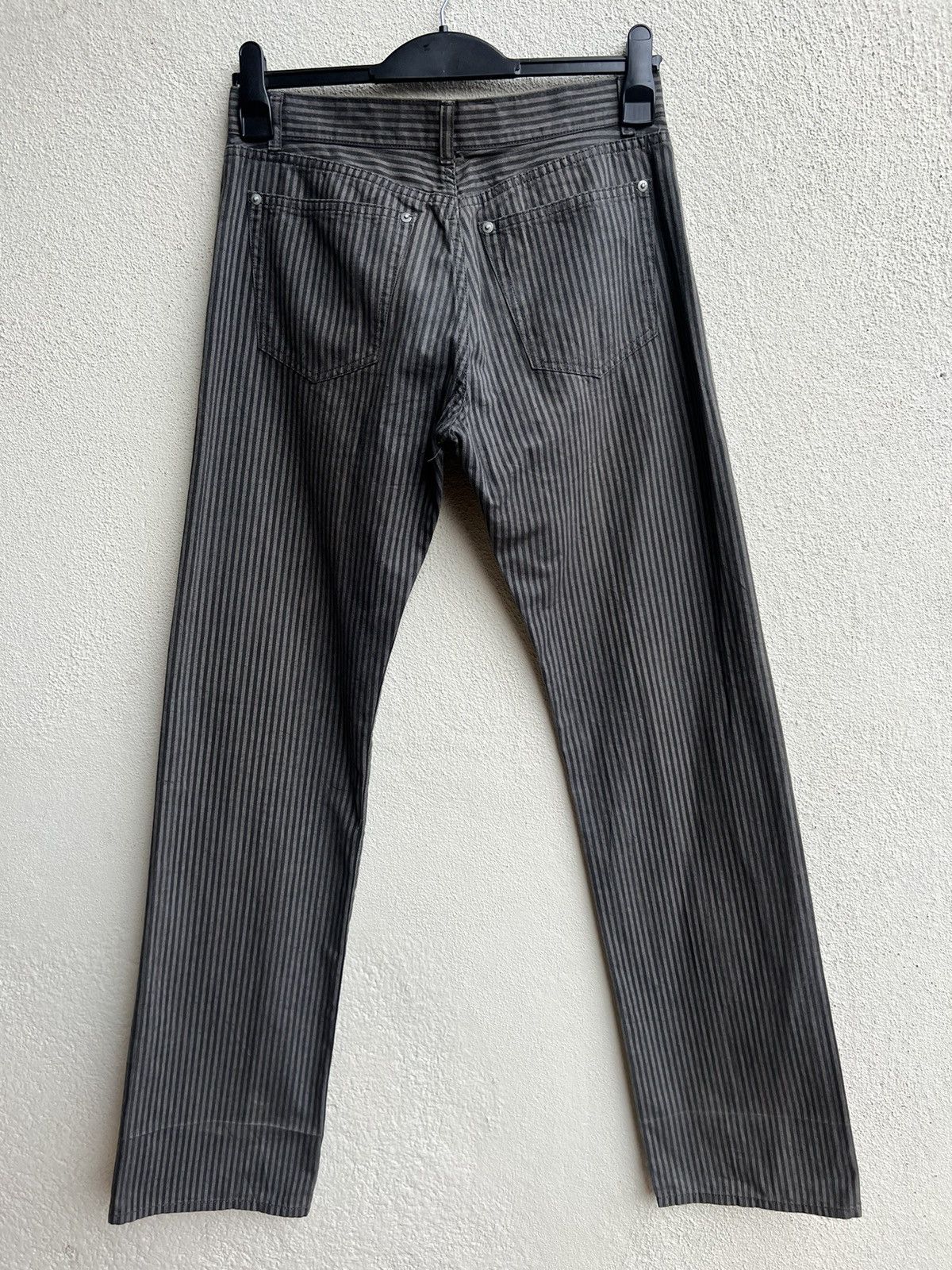 Vintage NO CONCEPT BUT GOOD SENSE Japan Sun Fade Stripe Trouser Pant Size US 30 / EU 46 - 14 Thumbnail