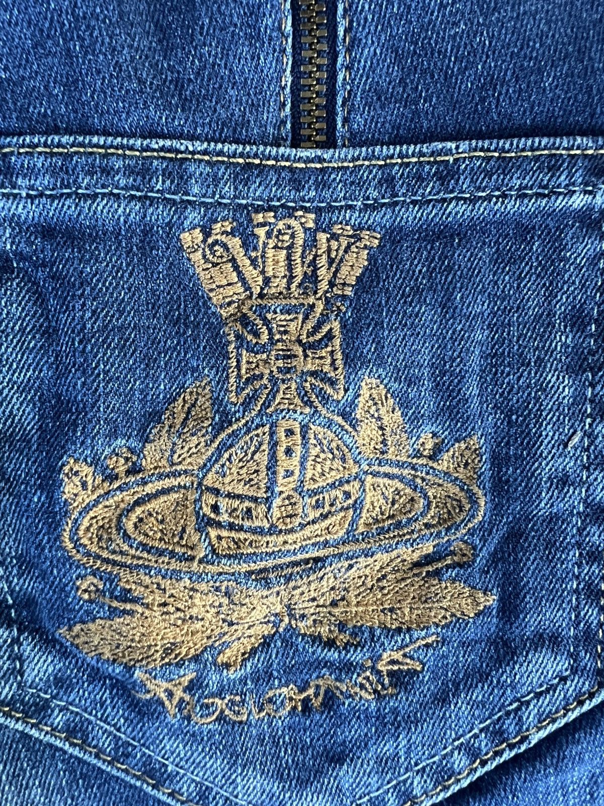 Lee × Vivienne Westwood Vivienne westwood aglonema x lee jeans Size 25" / US 0 / IT 36 - 3 Thumbnail
