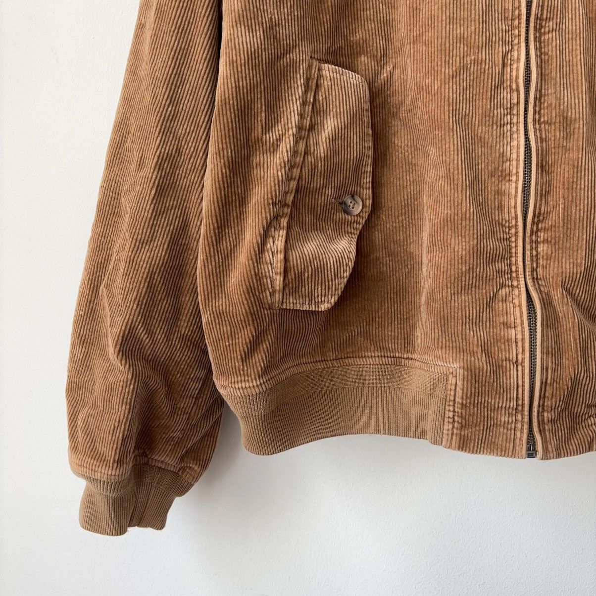 Polo Ralph Lauren Corduroy Bomber Jacket Plaid Flannel Lined Size US XL / EU 56 / 4 - 6 Thumbnail