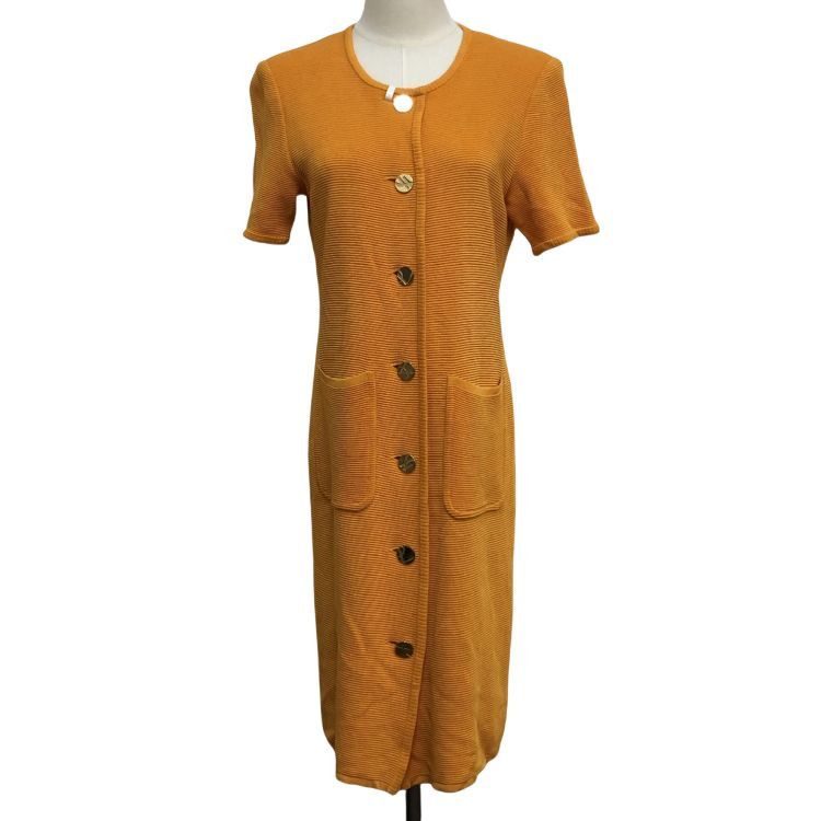 Yves Saint Laurent Yves Saint Laurent Ribbed Midi Dress Size M Size M / US 6-8 / IT 42-44 - 1 Thumbnail