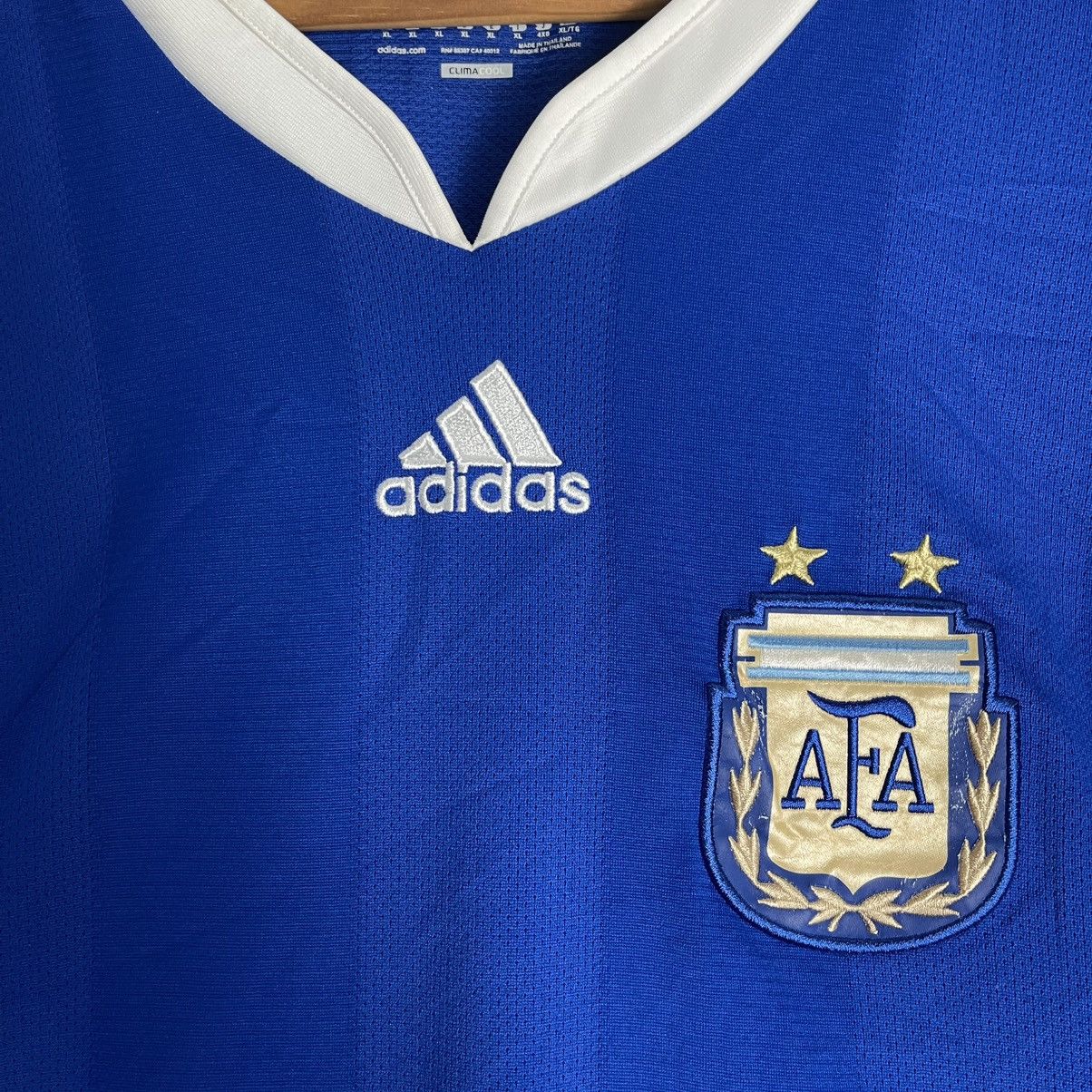 Adidas × Vintage Vintage Adidas Argentina 2010/2011 Away Jersey Size US XL / EU 56 / 4 - 5 Thumbnail