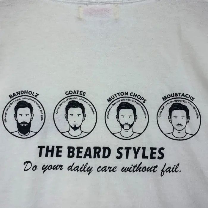 Jerzees Vintage THE BEARD STYLE Jerzees USA Origin Tee Shirt Size US L / EU 52-54 / 3 - 7 Thumbnail