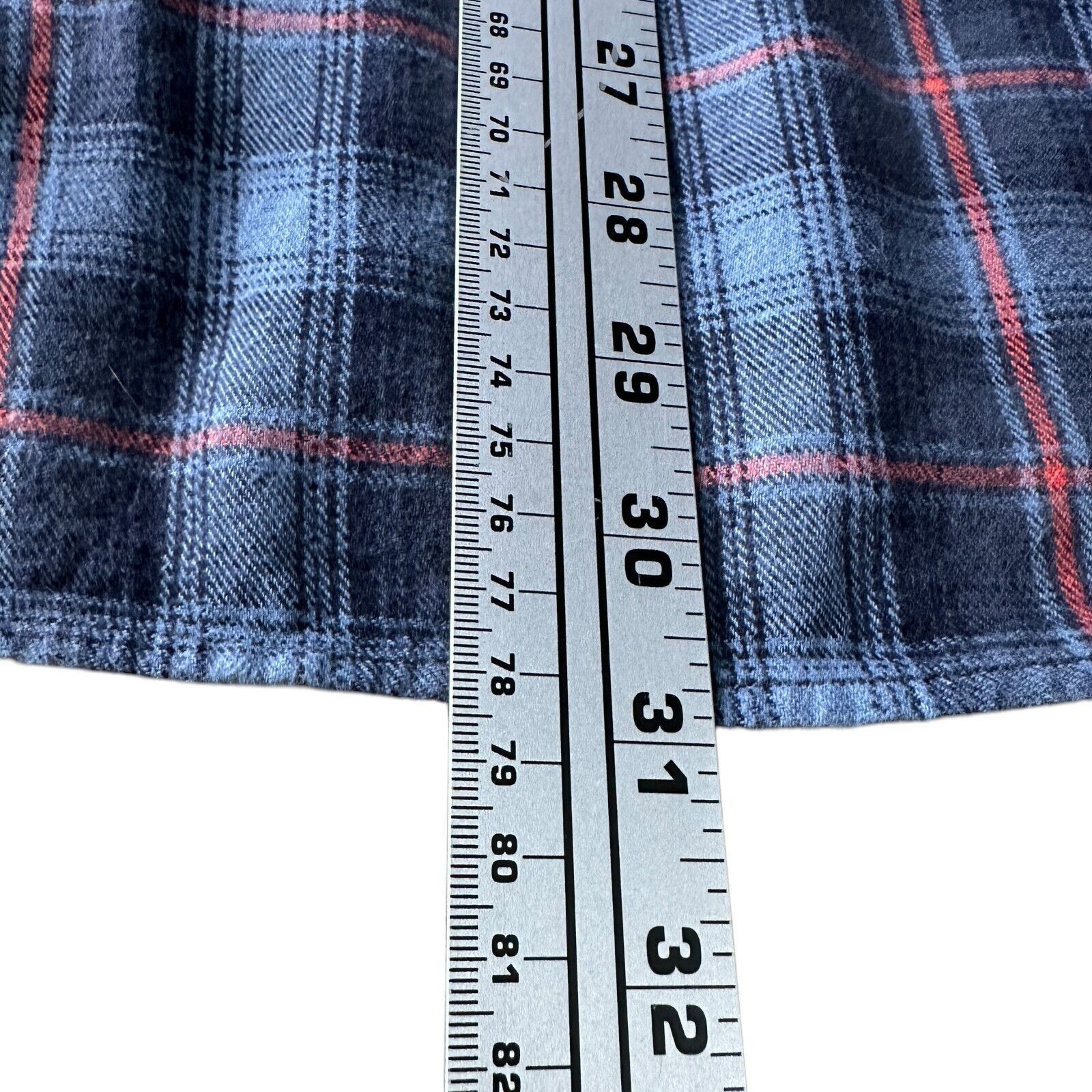 Duluth Pack Duluth Trading Thick Flannel Shirt Men's Large Heavy Blue Size US L / EU 52-54 / 3 - 9 Thumbnail