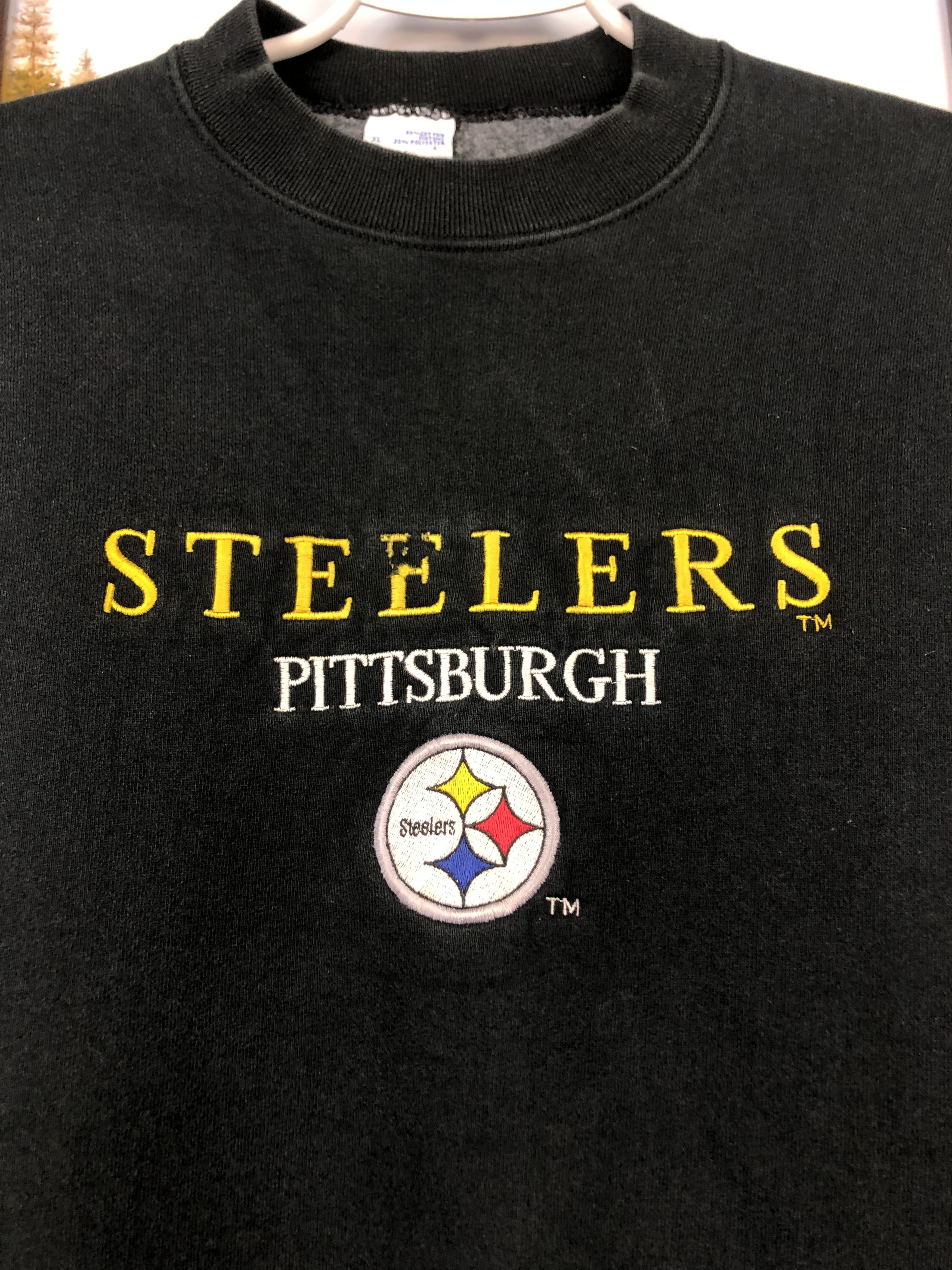 Vintage Vintage 90s Pittsburgh Steelers Crewneck Sweatshirt Rare Size US XL / EU 56 / 4 - 5 Thumbnail