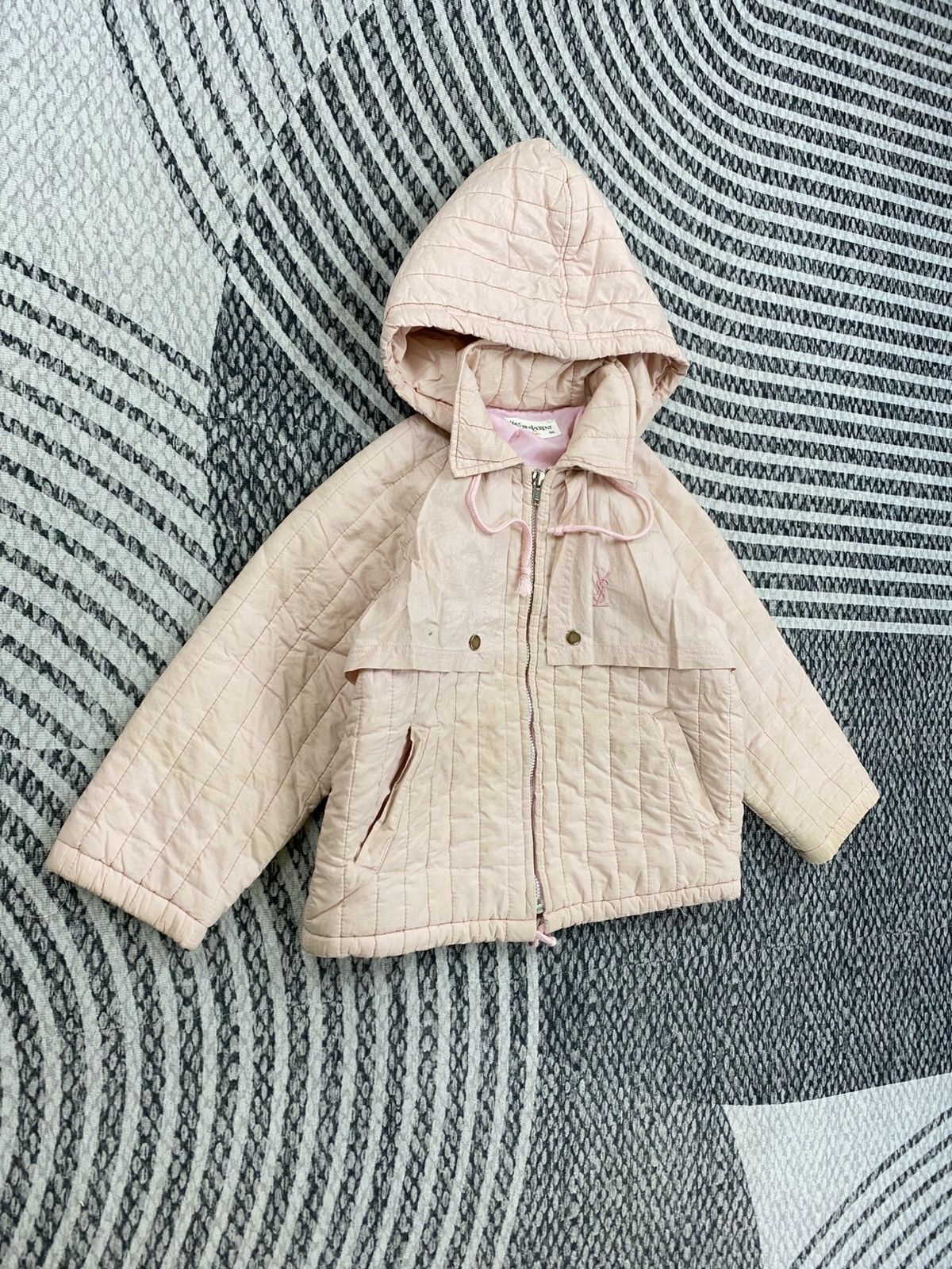 Yves Saint Laurent Vintage YvesSaintLaurent Quilted Jacket For Kids Size XXS / US 00 / IT 34 - 3 Thumbnail