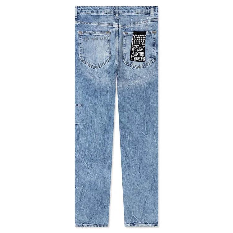Ksubi Ksubi Blue Pant Never Worn Size 29 Size US 29 - 2 Thumbnail
