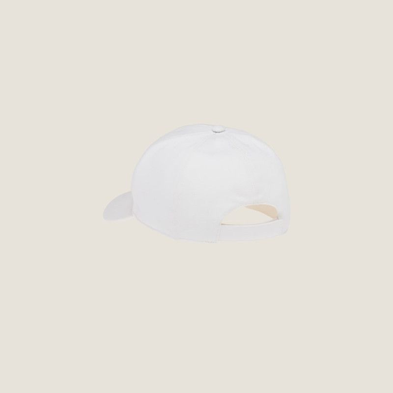 Miu Miu o1B3y1r0426 Size: OS / Drill Baseball Hat / Cap in White Size ONE SIZE - 3 Thumbnail