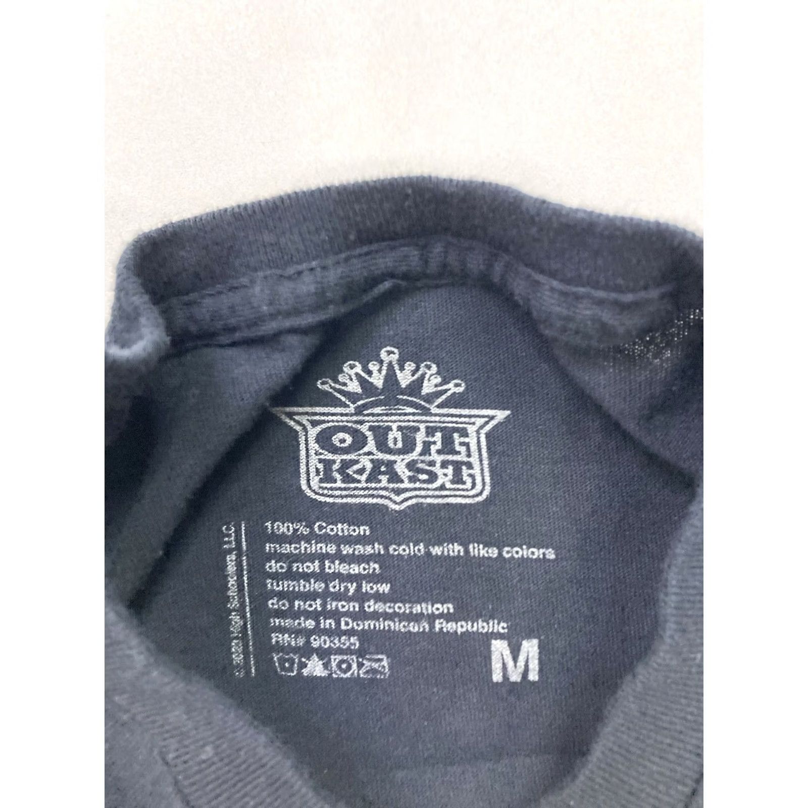 Vintage Outkast Shirt Men Medium Black Short Sleeve Crew Neck Graphic Print T-Shirt Hip Hop Music Size US M / EU 48-50 / 2 - 4 Thumbnail
