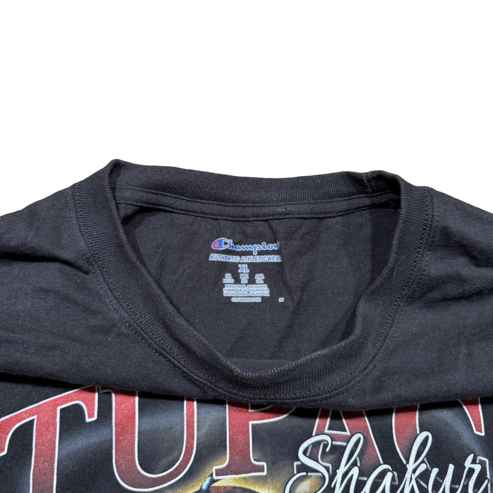 Champion Tupac Shakur California All Eyez On Me Rap T-Shirt Size US XL / EU 56 / 4 - 3 Thumbnail