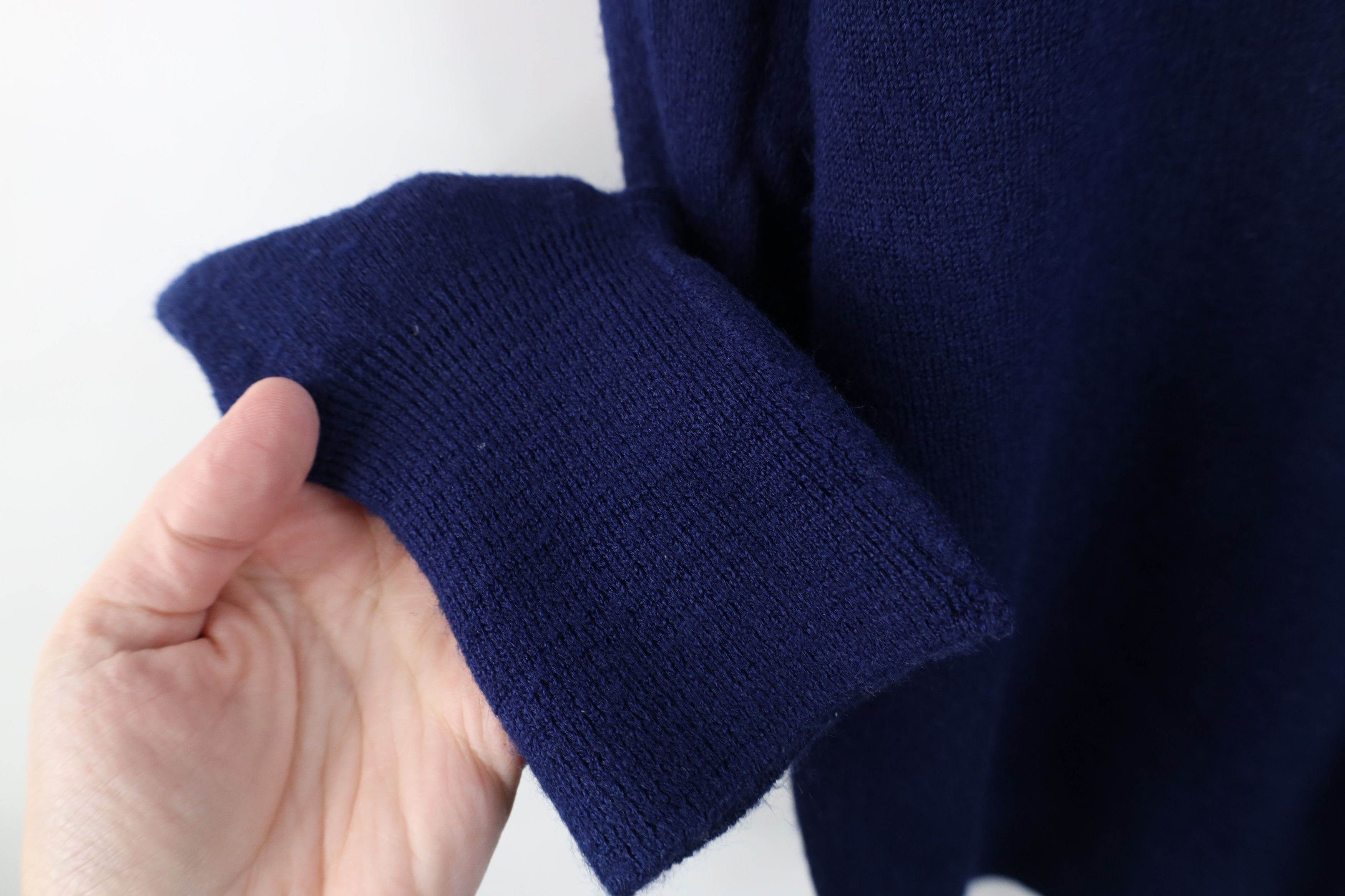 Christian Dior Monsieur Vintage 70s 80s Christian Dior Soft Knit V-Neck Sweater USA Size US L / EU 52-54 / 3 - 7 Thumbnail