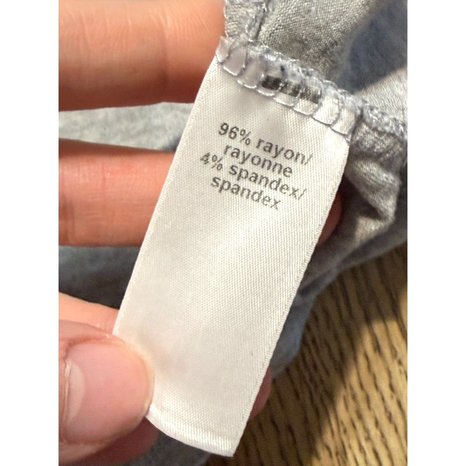 Vintage Maurices Shirt Women's XL Gray "I run on Lipstick and Sarcasm" Womens Size XL / US 12-14 / IT 48-50 - 7 Thumbnail