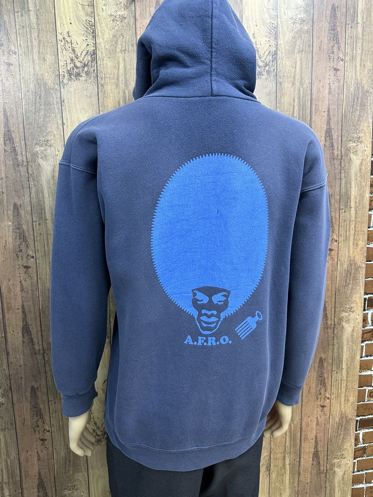 Band Tees × Vintage Vintage AFRO “Anybodys Funk Rocks On” Hoodie Z53 Size US M / EU 48-50 / 2 - 6 Thumbnail