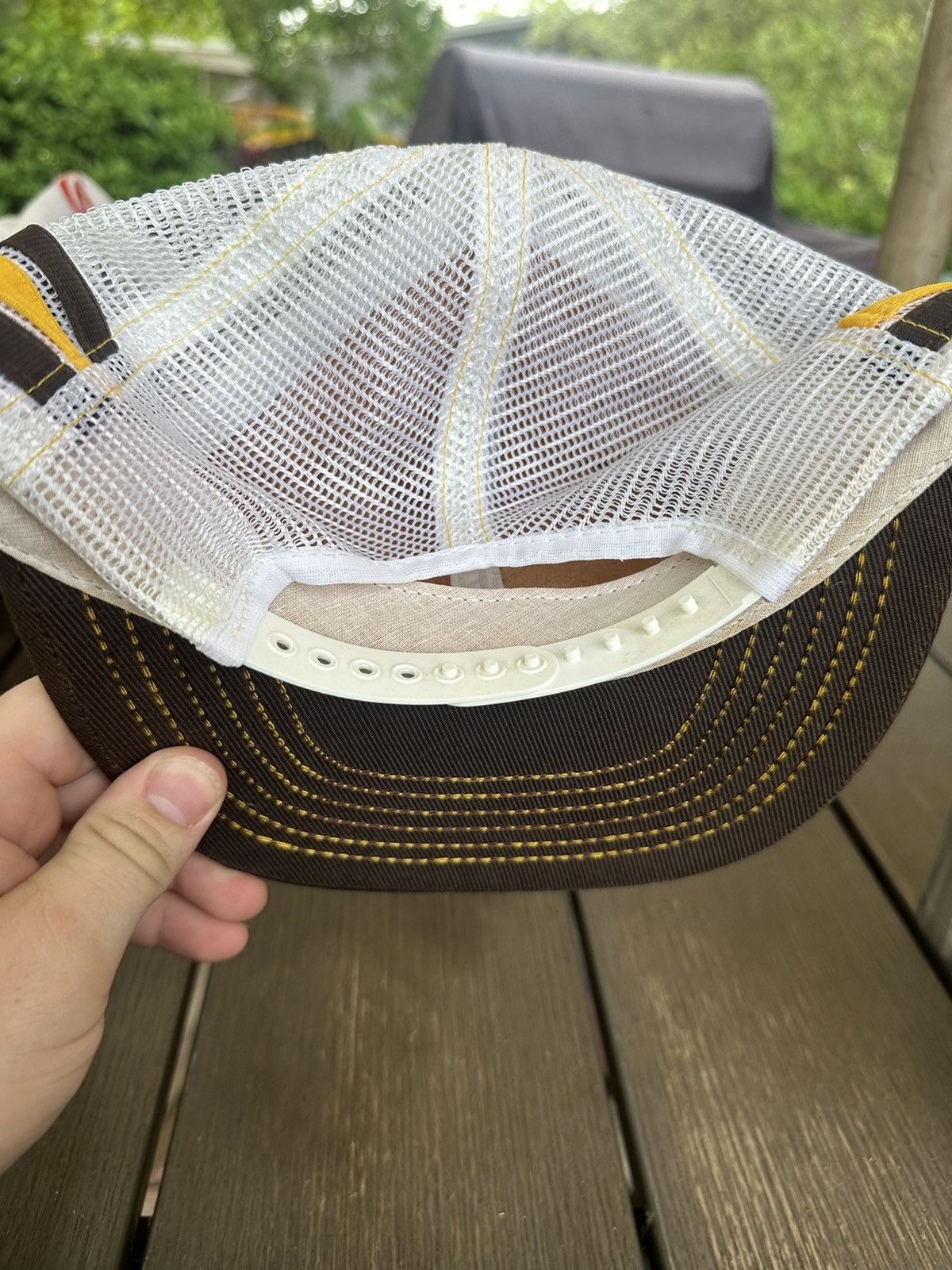 Vintage 80s vintage Levi Garrett 5 Star Hat Size ONE SIZE - 2 Thumbnail