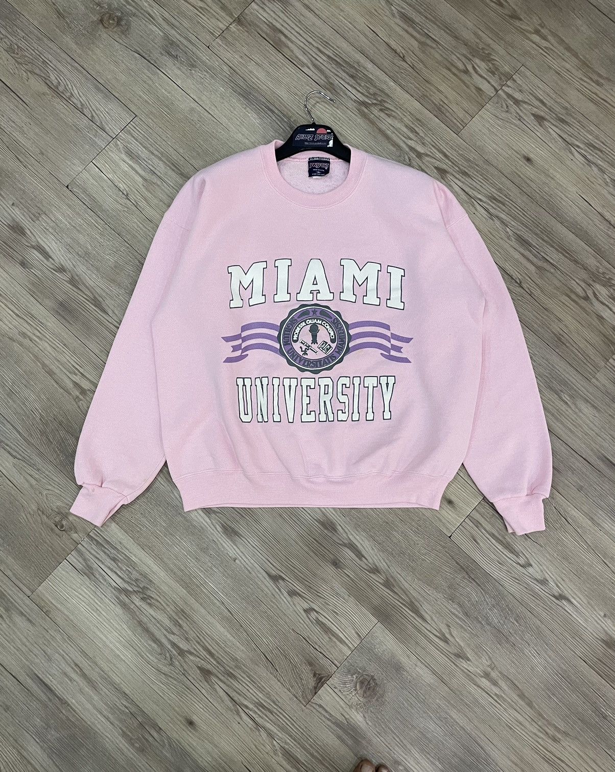 Vintage Vintage Miami University Pullover Sweatshirt Size US XL / EU 56 / 4 - 1 Thumbnail