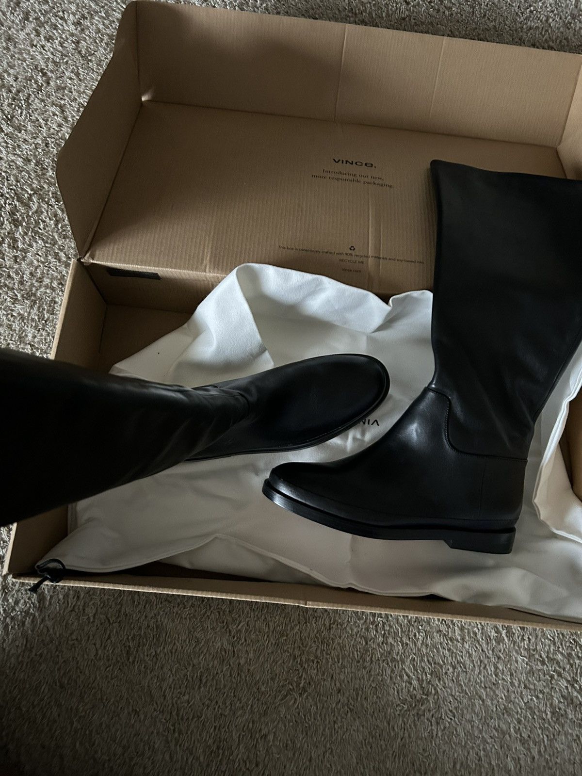 Vince VINCE CARLEIGH BOOTS VINTAGE NEE WITH TAGS SIZE 7 Size US 7 / IT 37 - 4 Thumbnail
