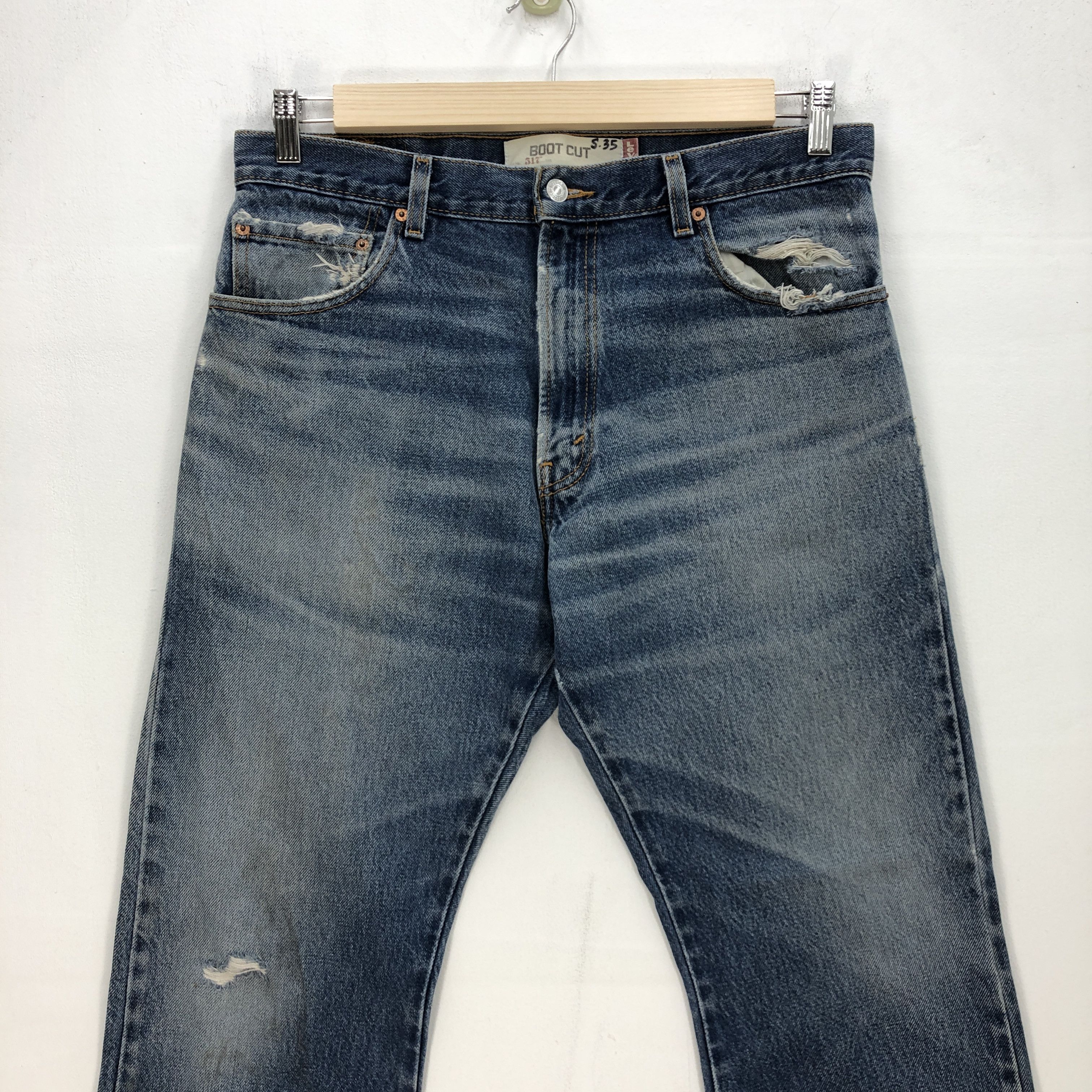 Levi's Vintage Levi's Bootcut Jeans Flare Levis Bell Bottom Denim Size US 34 / EU 50 - 3 Thumbnail