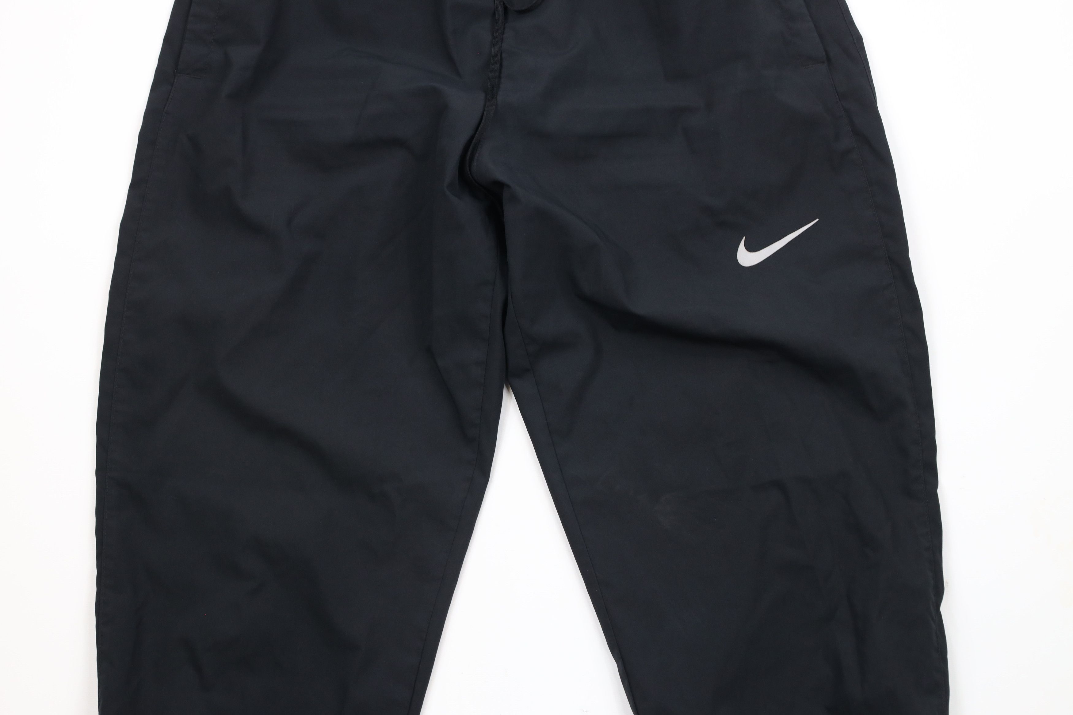 Nike × Vintage Vintage Nike Scott Mini Swoosh Tapered Leg Pants Black Size US 34 / EU 50 - 3 Thumbnail