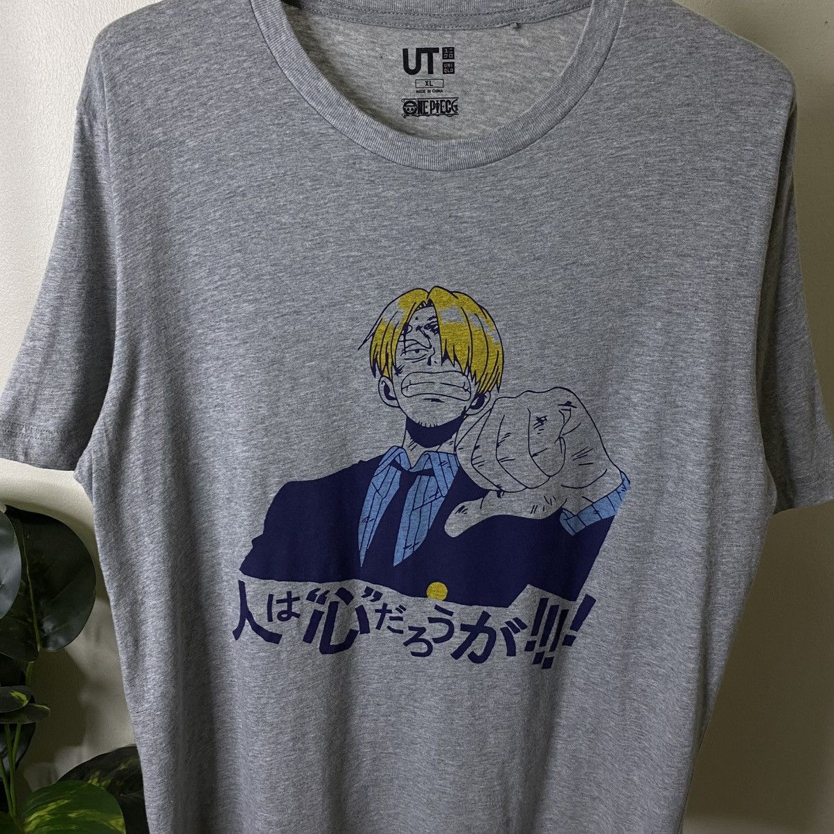 One Piece Uniqlo UT Anime Manga Series One Piece Sanji Character Tee Size US XL / EU 56 / 4 - 2 Thumbnail