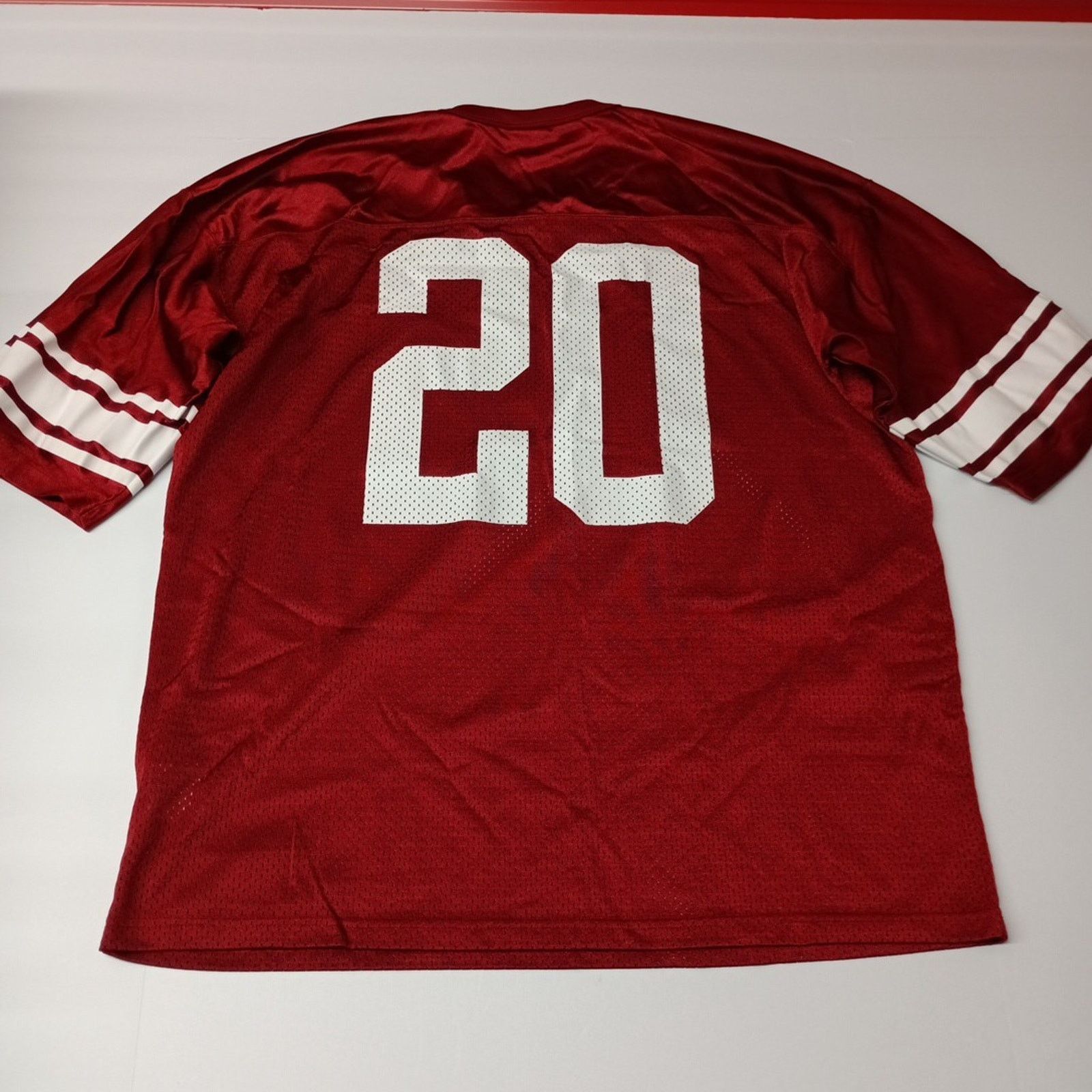 Nike Nike Scarlet Red Jersey #20 Mens Size 2XL Team NCAA Football Size US XXL / EU 58 / 5 - 8 Thumbnail