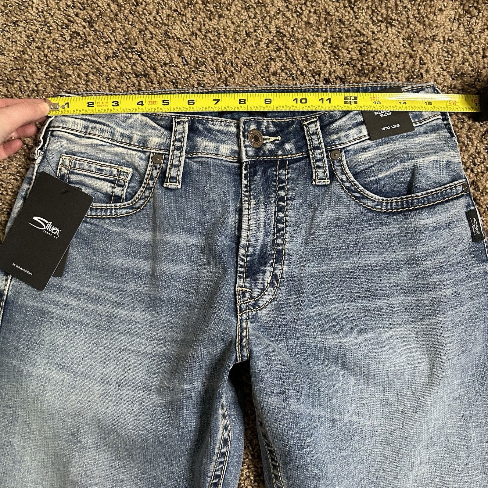 Other Silver Zac Relaxed Fit Shorts W 30 / L 12.5 - NWT! Size US 30 / EU 46 - 13 Thumbnail