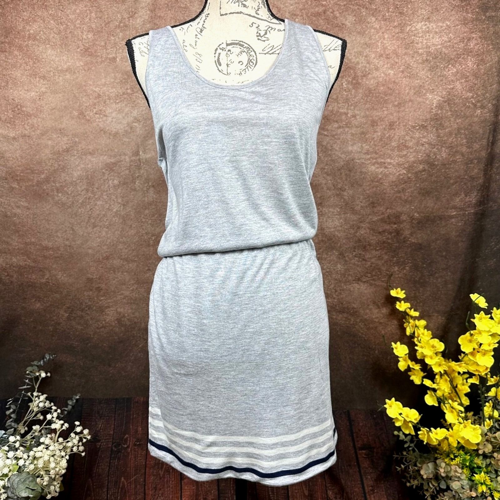 Other Soft Joie Bond B Sleeveless Jersey Mini Dress Heather Grey M Size M / US 6-8 / IT 42-44 - 5 Thumbnail
