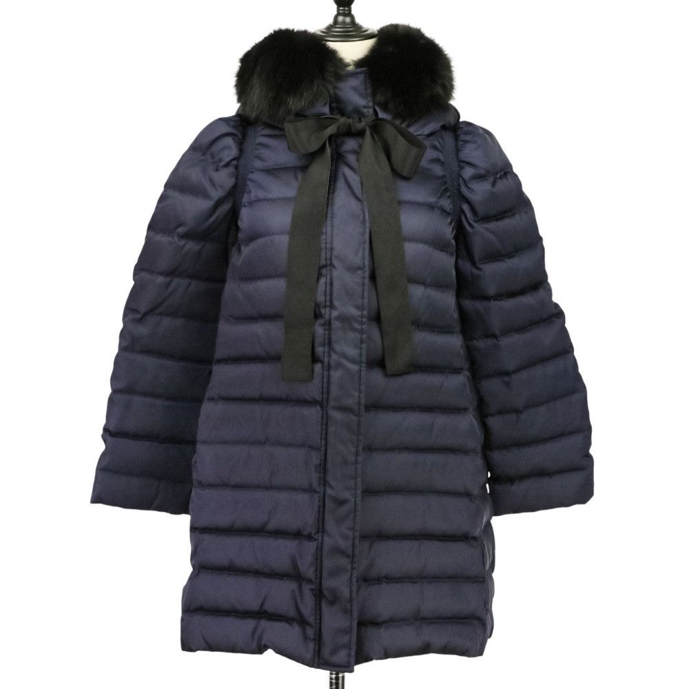 Miu Miu Miu Miu Miu Miu Fox Fur Down Coat Fur Outerwear MS1233 DUTY FREE for USA Size ONE SIZE - 1 Thumbnail