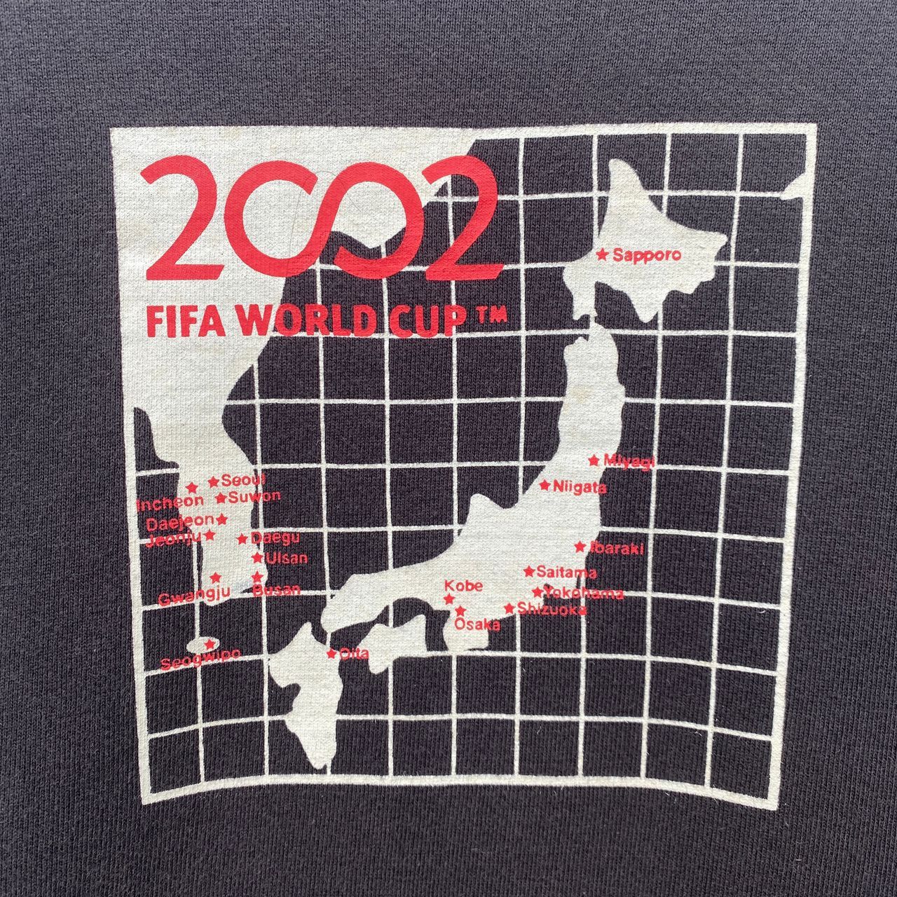 Vintage VINTAGE 2002 FIFA WORLD CUP SWEATSHIRT MEDIUM PULLOVER BLACK Size US M / EU 48-50 / 2 - 4 Thumbnail