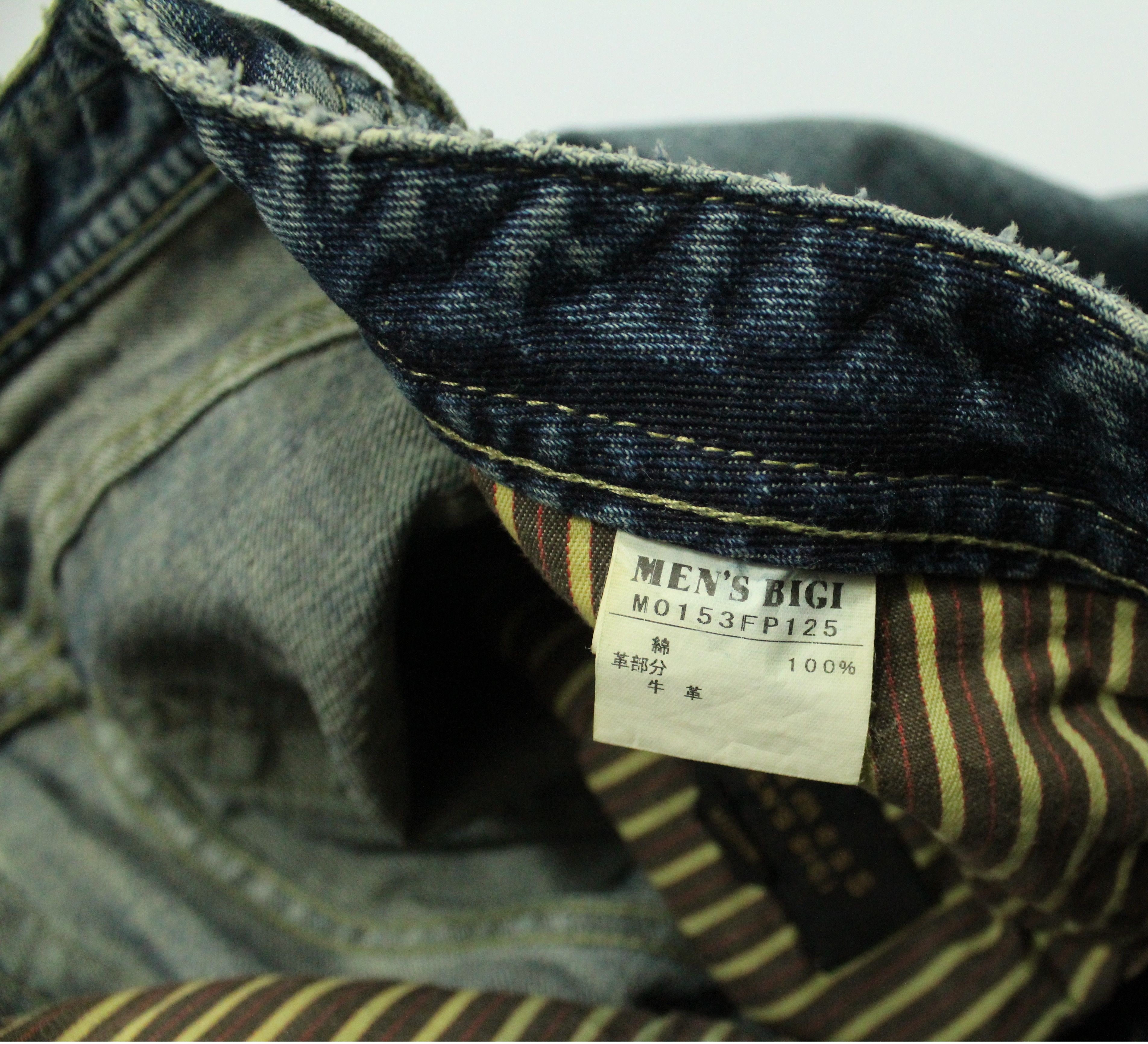 Japanese Brand FLARED 🔥 BIGI Denim Paint Splatter Kapital Goa Ppfm LGB Size US 32 / EU 48 - 19 Thumbnail
