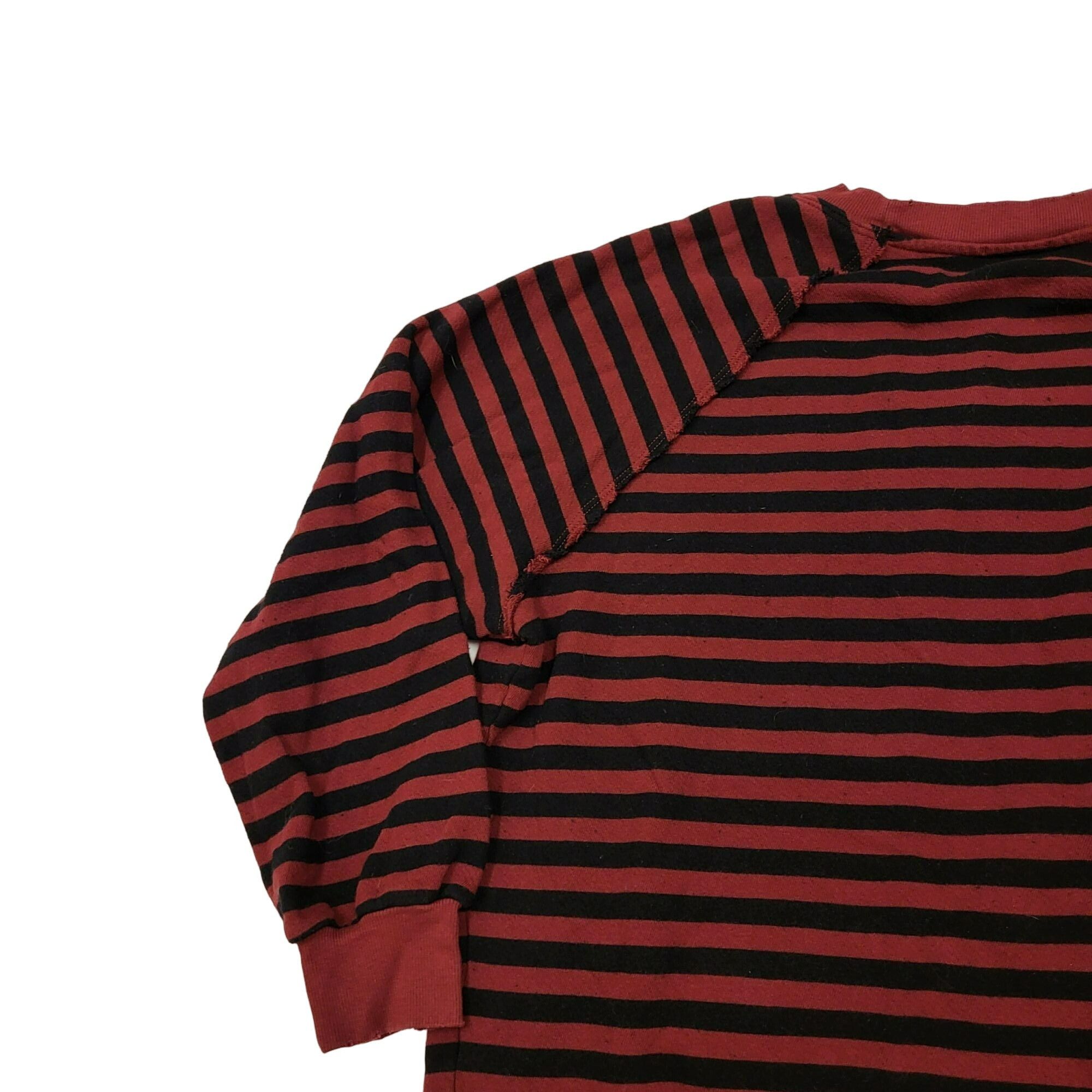 Splendid Splendid Women's West Village Stripe Terry Dress Ruby Women' Size L / US 10 / IT 46 - 10 Thumbnail