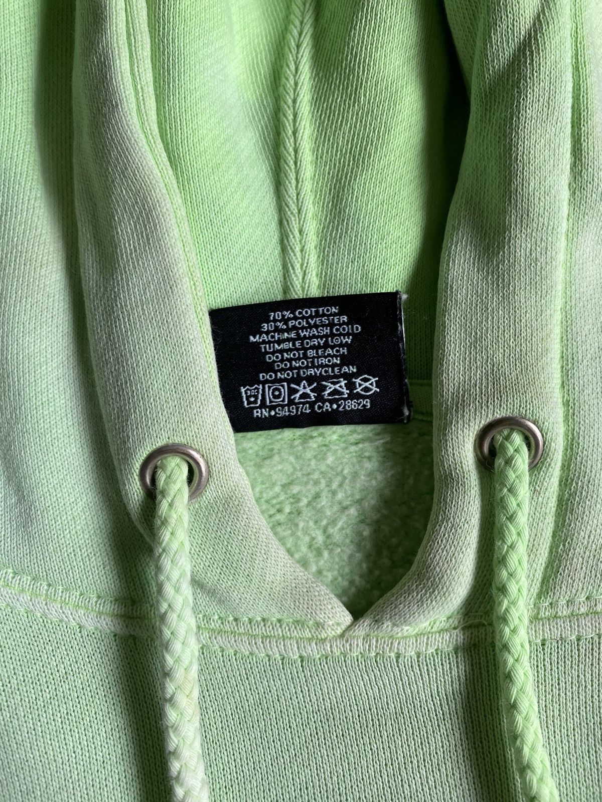 Stussy Stussy Faded Green Hoodies Size US S / EU 44-46 / 1 - 8 Thumbnail