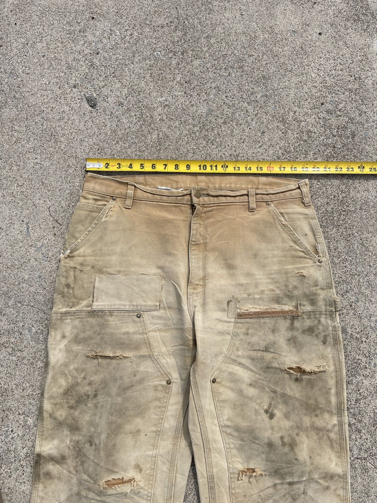 Carhartt Ghost Pocket Faded & Repaired Carhartt Double Knees Size US 38 / EU 54 - 7 Thumbnail