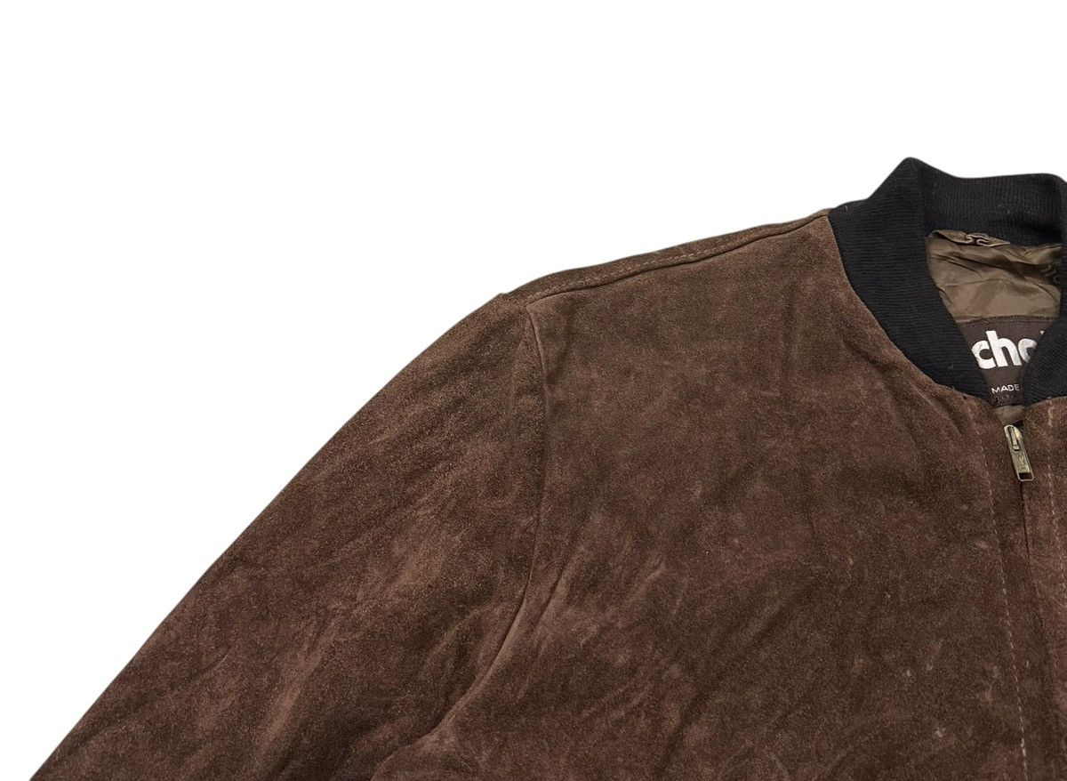 Schott Vintage Schott Bomber Made In USA Suede Leather Jacket Size US M / EU 48-50 / 2 - 5 Thumbnail