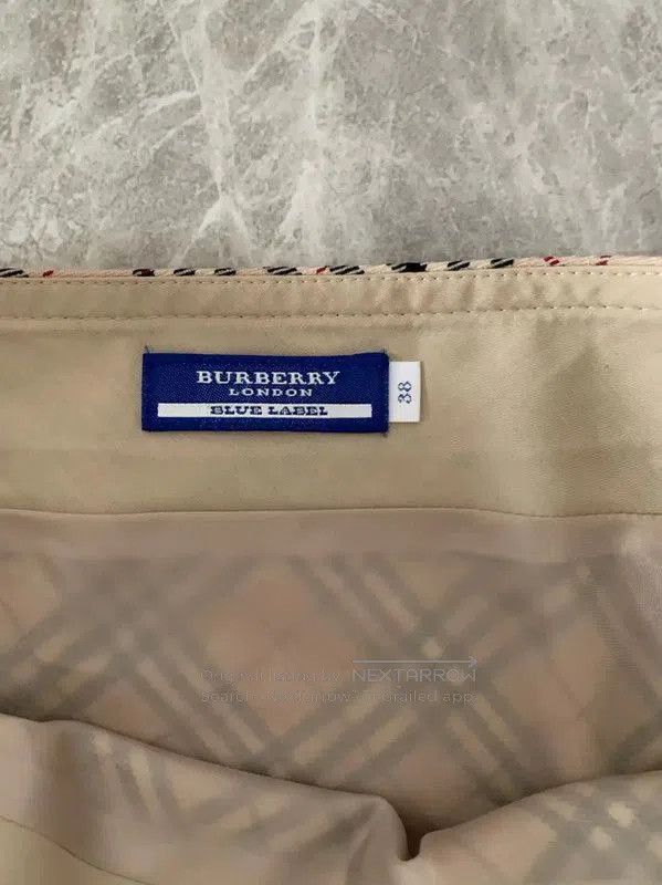 Burberry Burberry Khaki Wool Blend Short Skirt. Size 23" - 6 Thumbnail