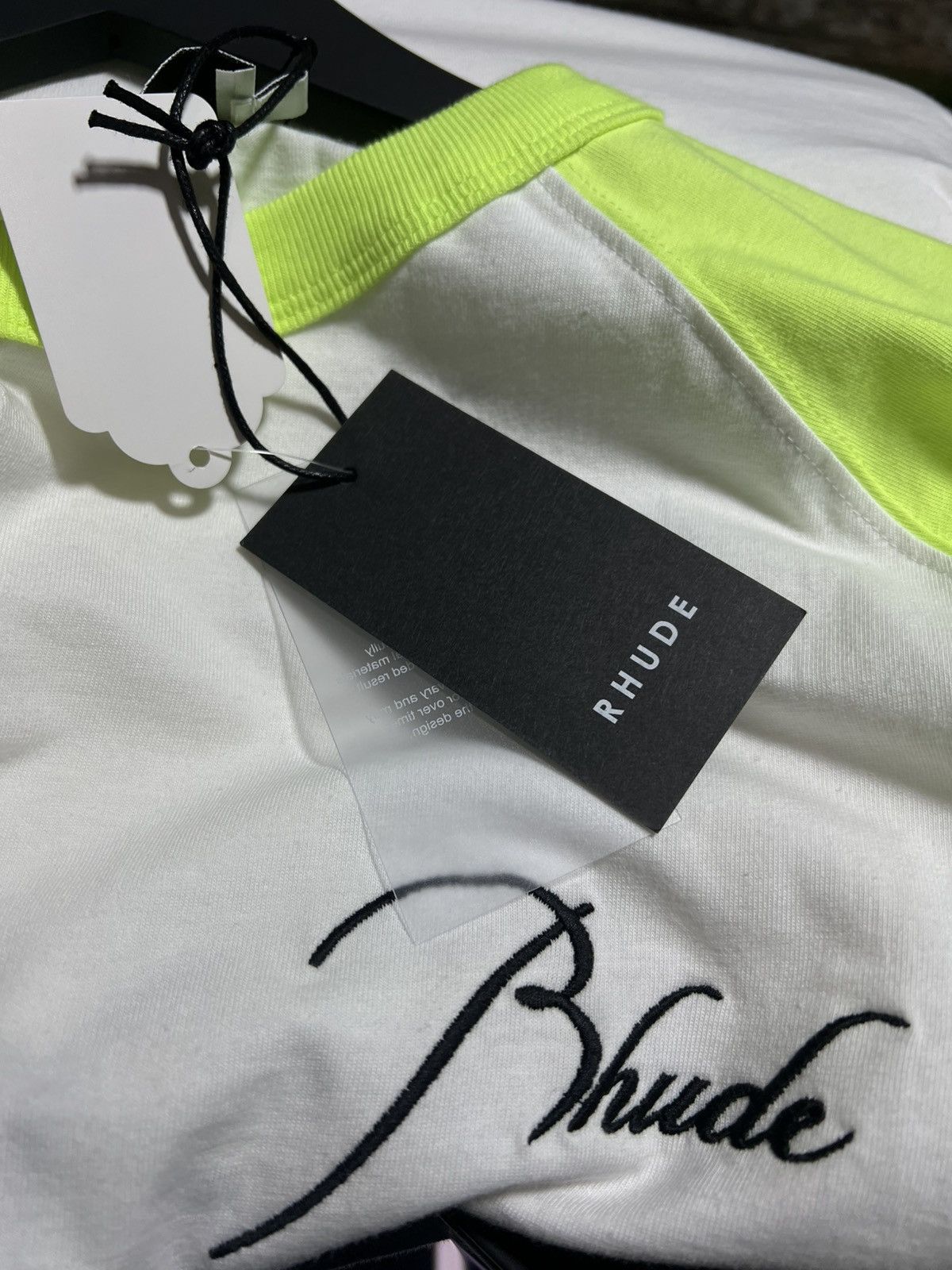 Rhude Rhude Neon Tee Size US XXL / EU 58 / 5 - 4 Thumbnail