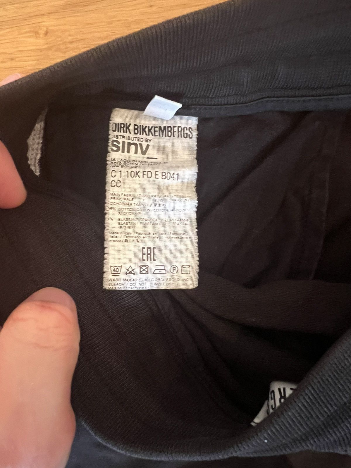Dirk Bikkembergs Bikkembergs sweatpants Size US 31 - 5 Thumbnail