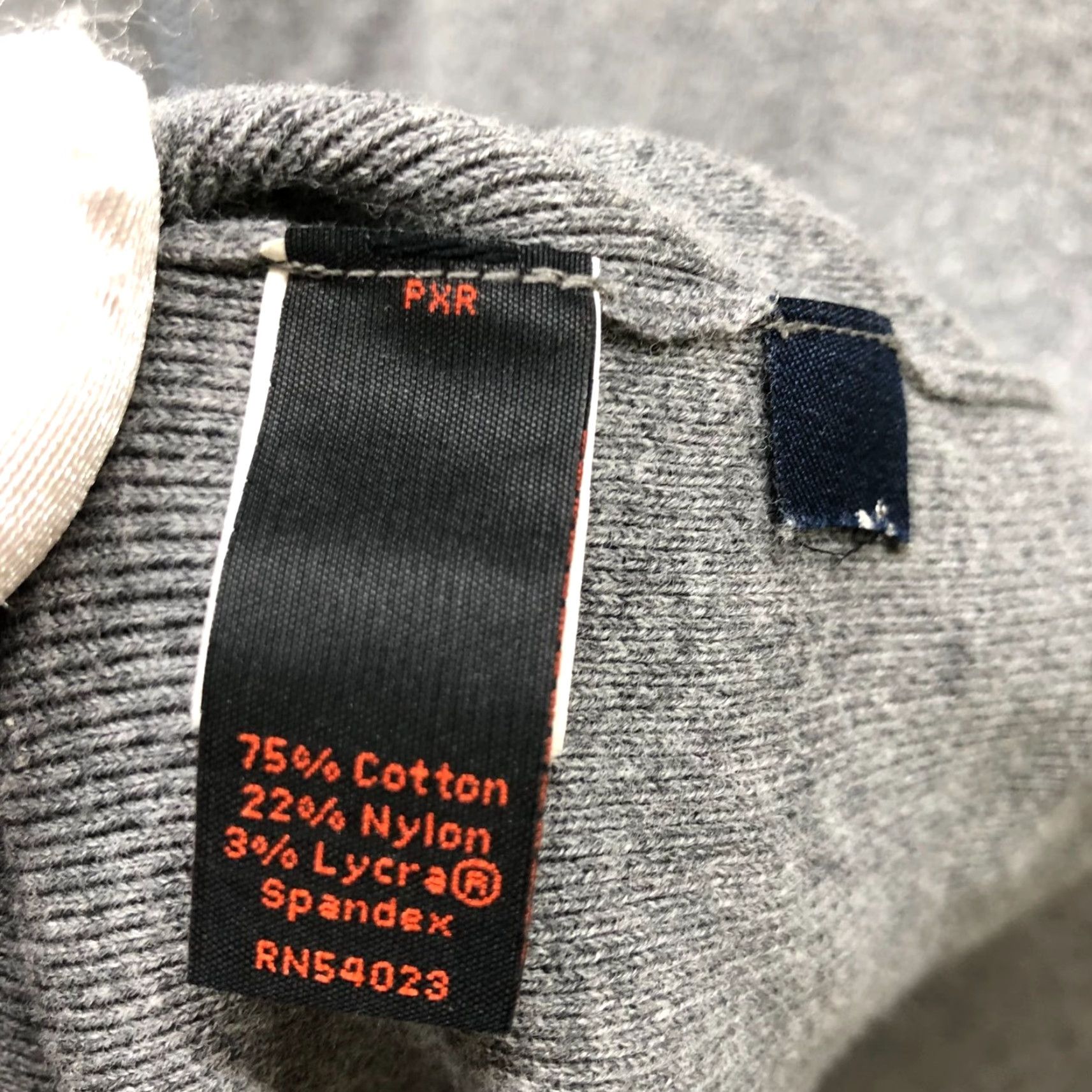 Banana Republic VTG Banana Republic Full Zip Sweater Mens M Gray Green Stripe Knit Cotton Size US M / EU 48-50 / 2 - 6 Thumbnail