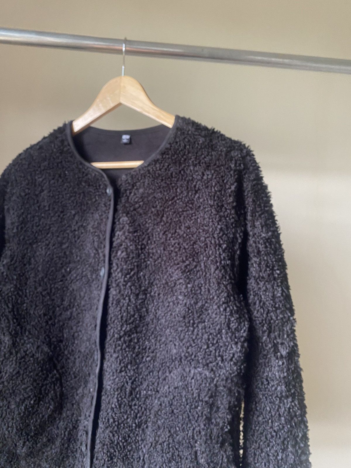 Hysteric Glamour × Japanese Brand × Le Grande Bleu (L.G.B.) UNIQLO HAIRY MOHAIR CARDIGAN KURT COBAIN FLEECE 90s Size US S / EU 44-46 / 1 - 3 Thumbnail