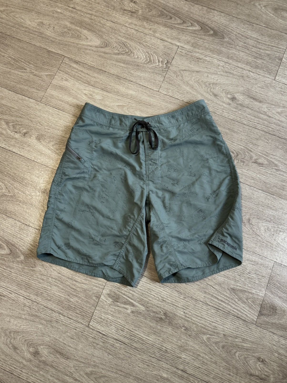 Patagonia 🔷Vintage Patagonia Nylon Shorts🔷 Size US 35 - 1 Thumbnail
