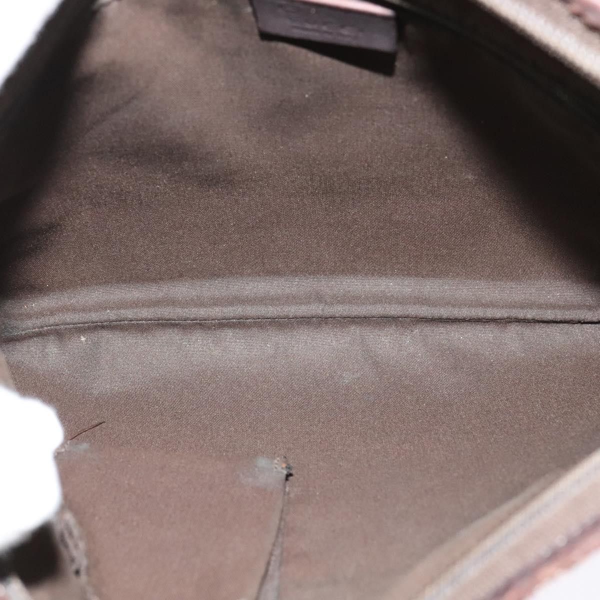 Gucci GUCCI GG Supreme Shoulder Bag Pvc Outlet Beige Silver Size ONE SIZE - 16 Thumbnail