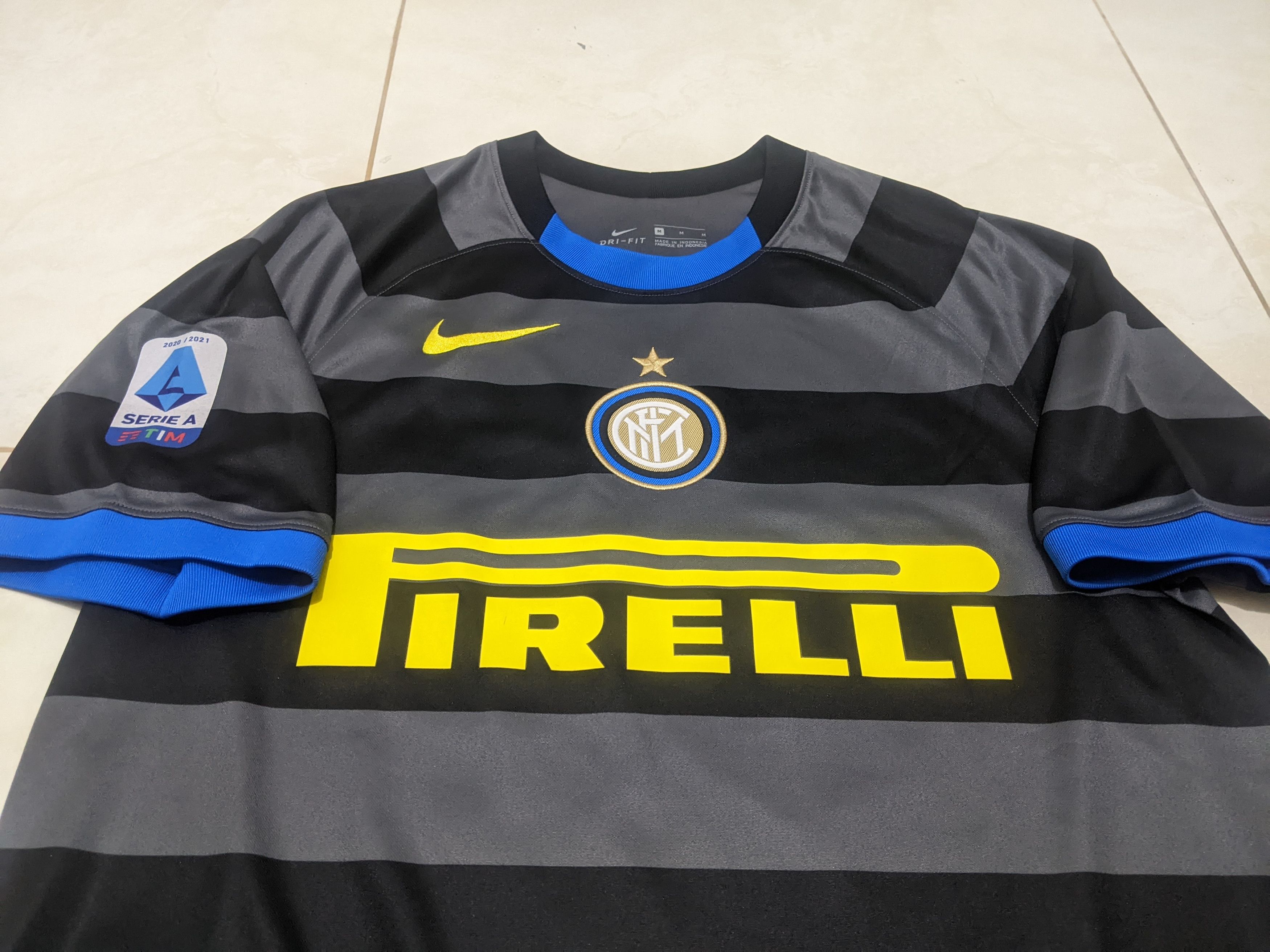 Nike Inter Milan Third 2020-21 BROZOVIC Jersey football shirt Size US M / EU 48-50 / 2 - 3 Thumbnail