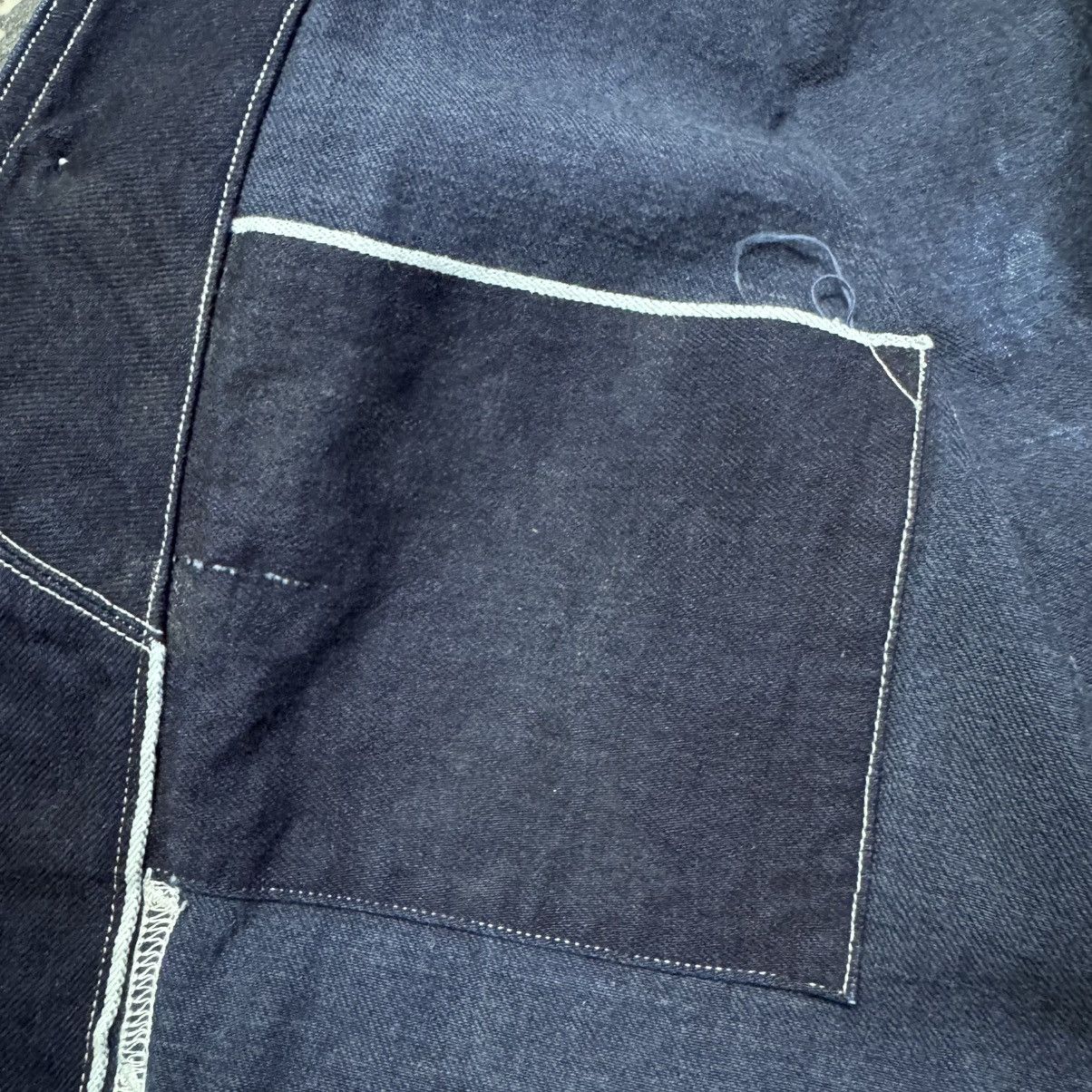Japanese Brand Ciname Heavyweight Denim Selvedge Chore Jacket Size US M / EU 48-50 / 2 - 14 Thumbnail