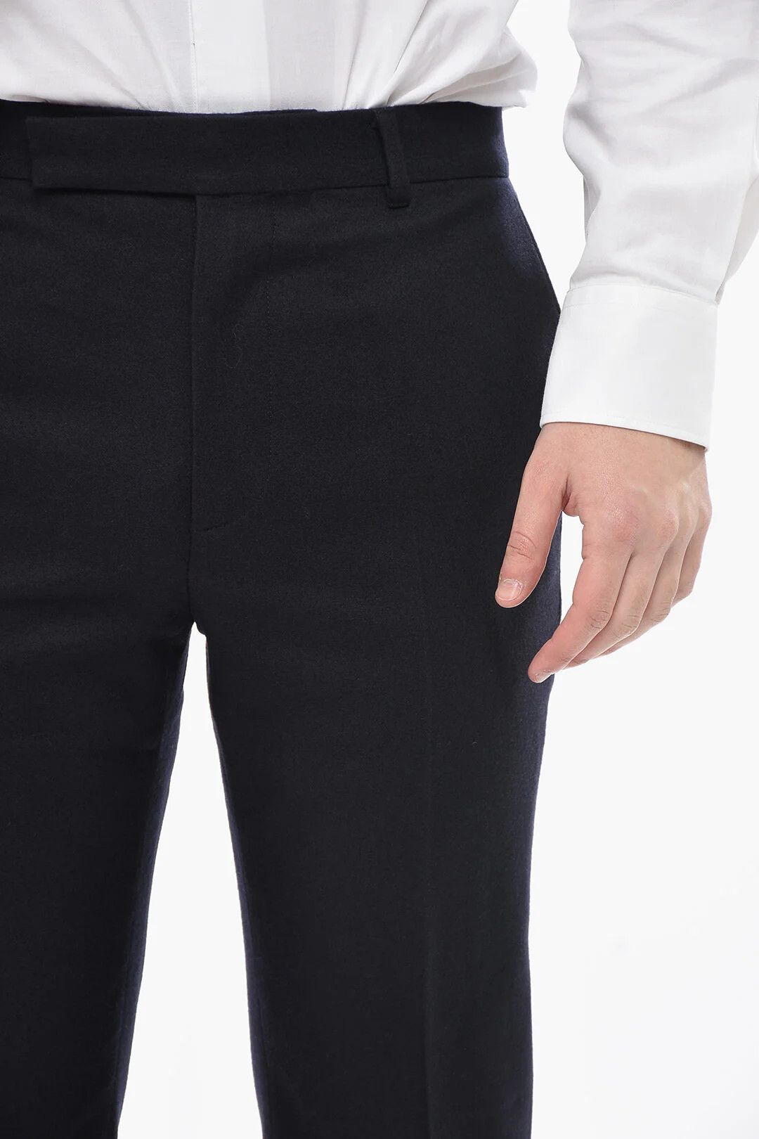 Givenchy og1mm0326 Virgin Wool 4-Pocket Pant in Blue Size US 30 / EU 46 - 3 Thumbnail