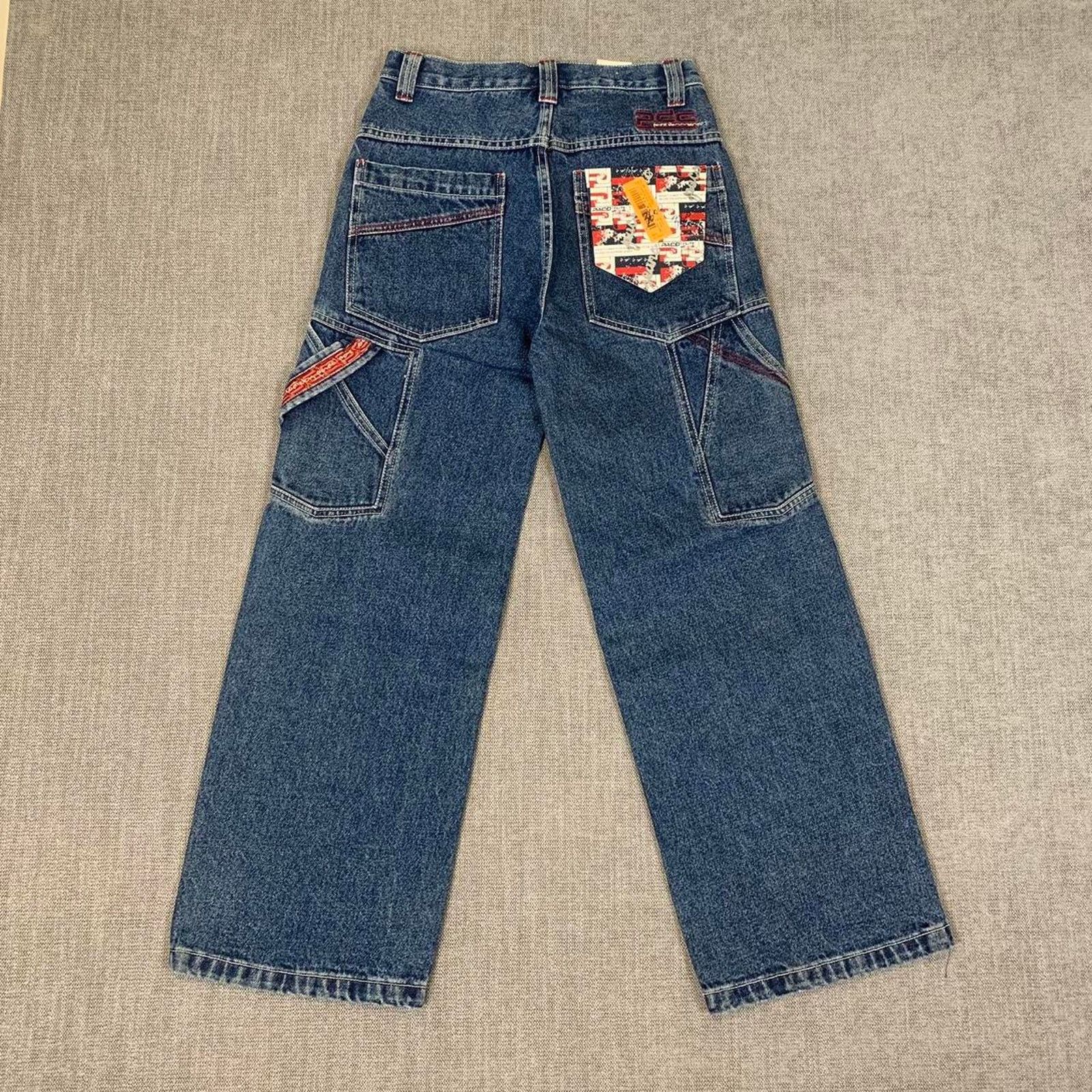 Vintage Y2K 90s Paco Elite Jeans Baggy Carpenter Denim Jeans NWT Size US 27 - 4 Thumbnail