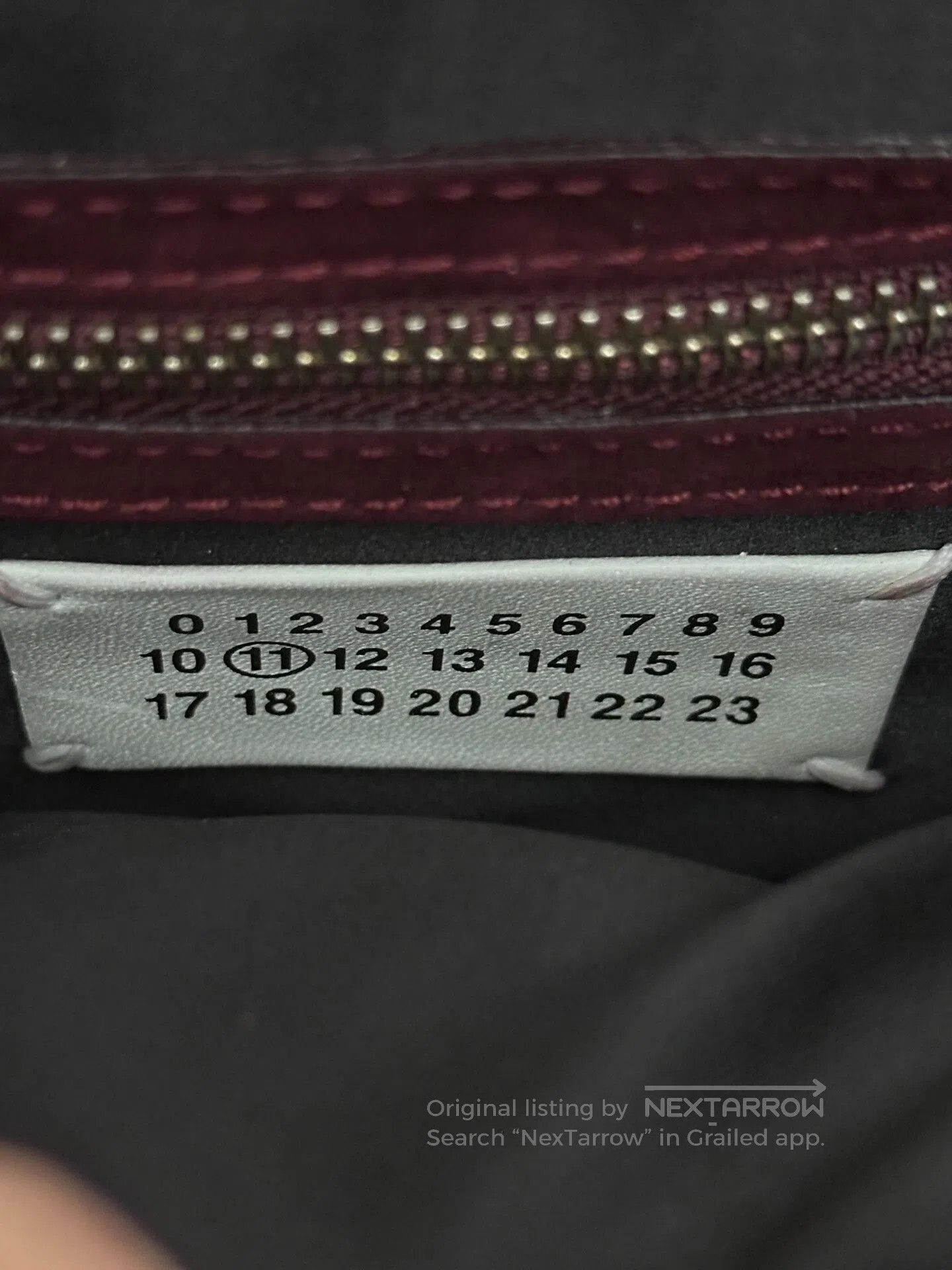 Maison Margiela Maison Martin Margiela Red Suede Crossbody Bag. Size ONE SIZE - 4 Thumbnail