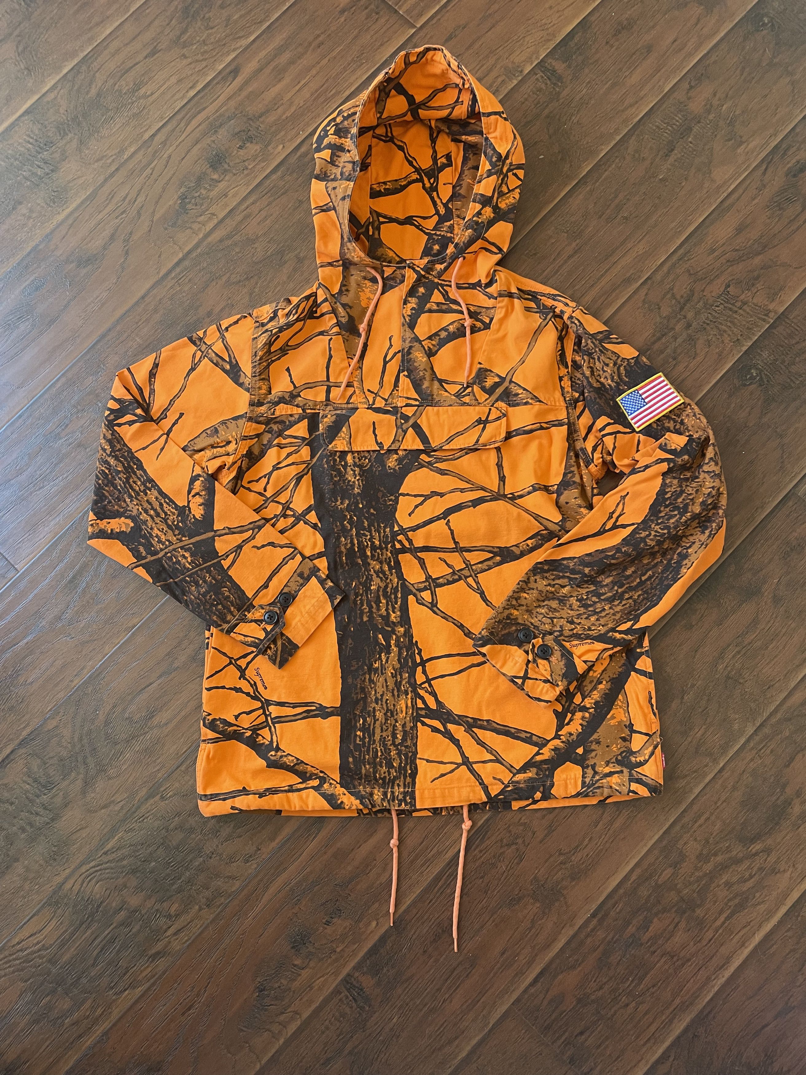 Supreme Jacquard Denim N-3B Parka Camo