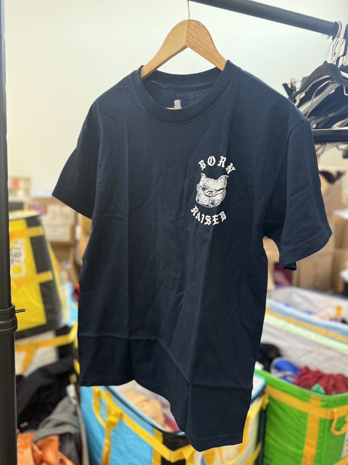 Born X Raised BORN X RAISED ON THE TURF BXR BOAR TEE NAVY Size M Size US M / EU 48-50 / 2 - 2 Thumbnail