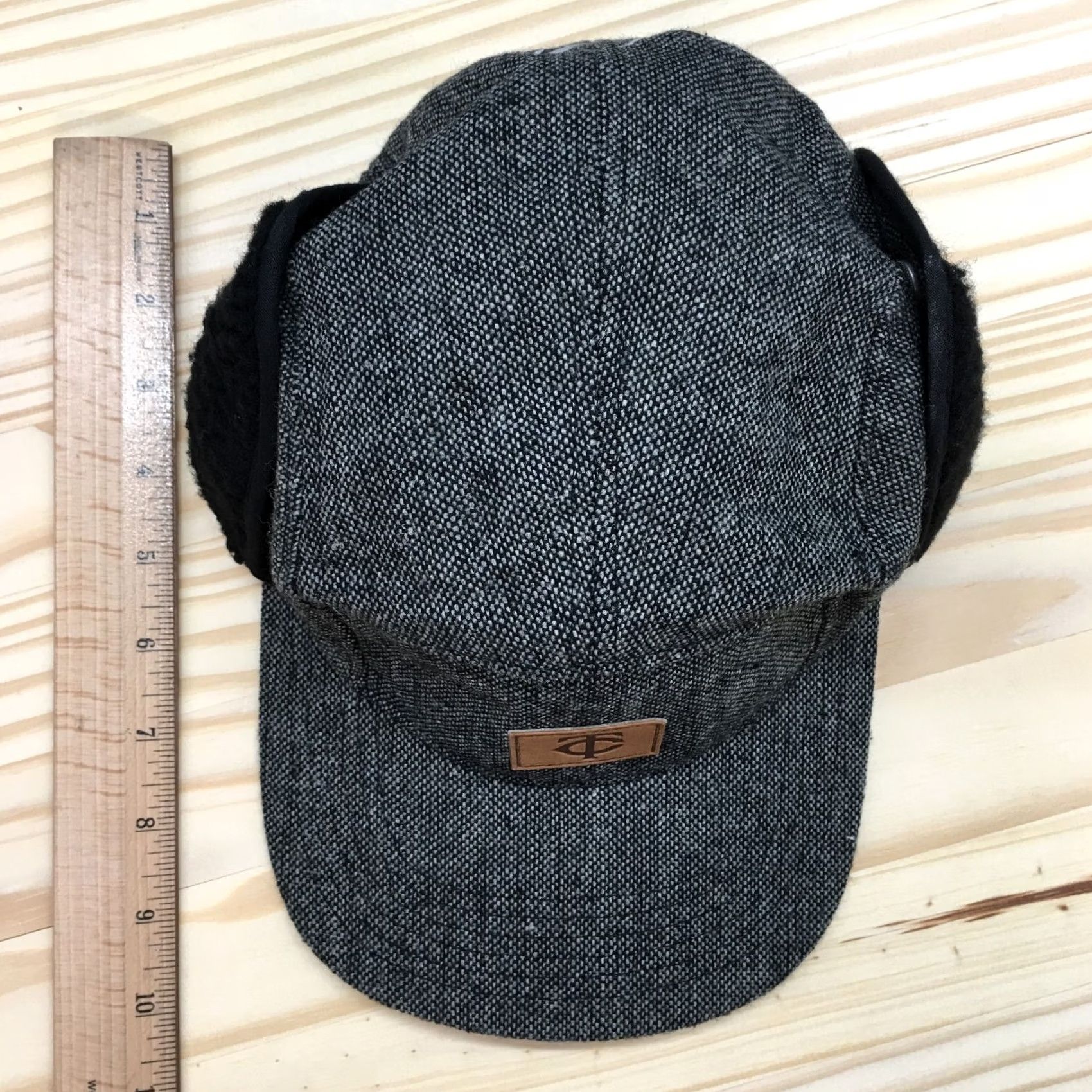 Twins Minnesota Twins Pepsi Hat 5 Panel OS Black w/ Ear Muffs Embroidered Logo Mens Size ONE SIZE - 4 Thumbnail