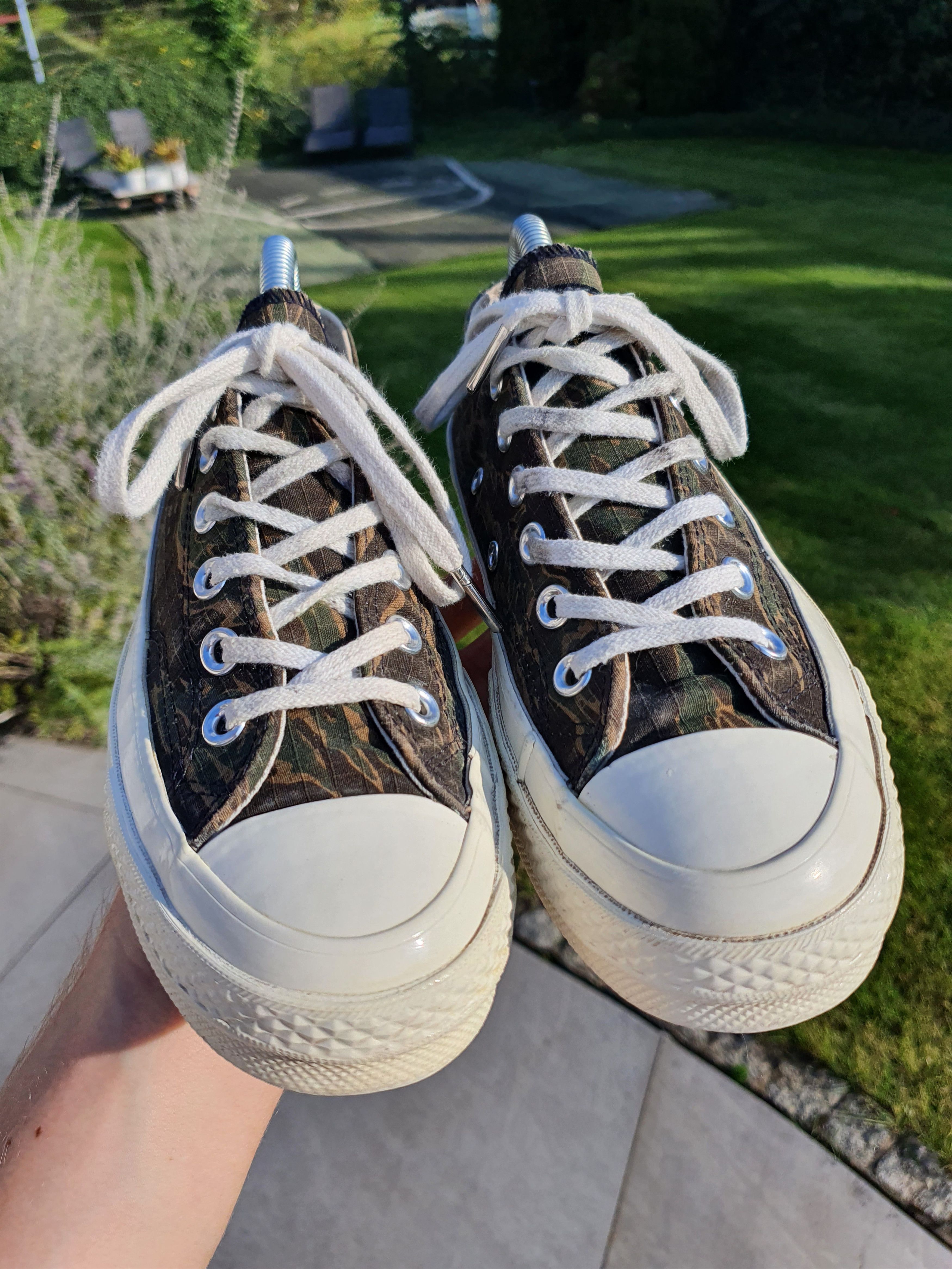 Carhartt × Carhartt Wip × Converse 2017 Converse Chuck 70 x Carhartt WIP Rare Camo Vintage Size US 7 / IT 37 - 6 Thumbnail