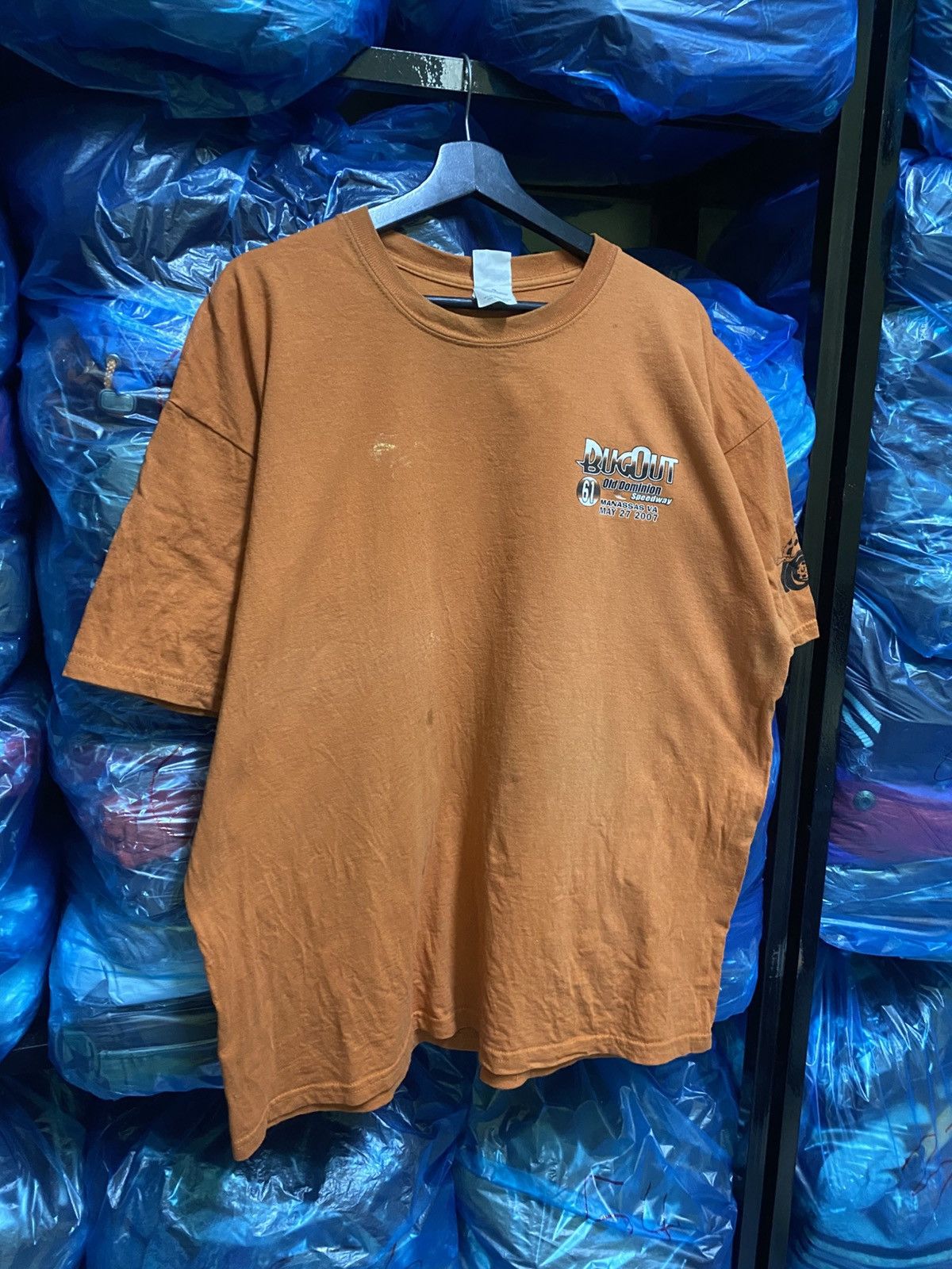 Vintage VINTAGE Y2K BUG OUT DOMINAN SPEEDWAY SHIRT Size US XL / EU 56 / 4 - 4 Thumbnail